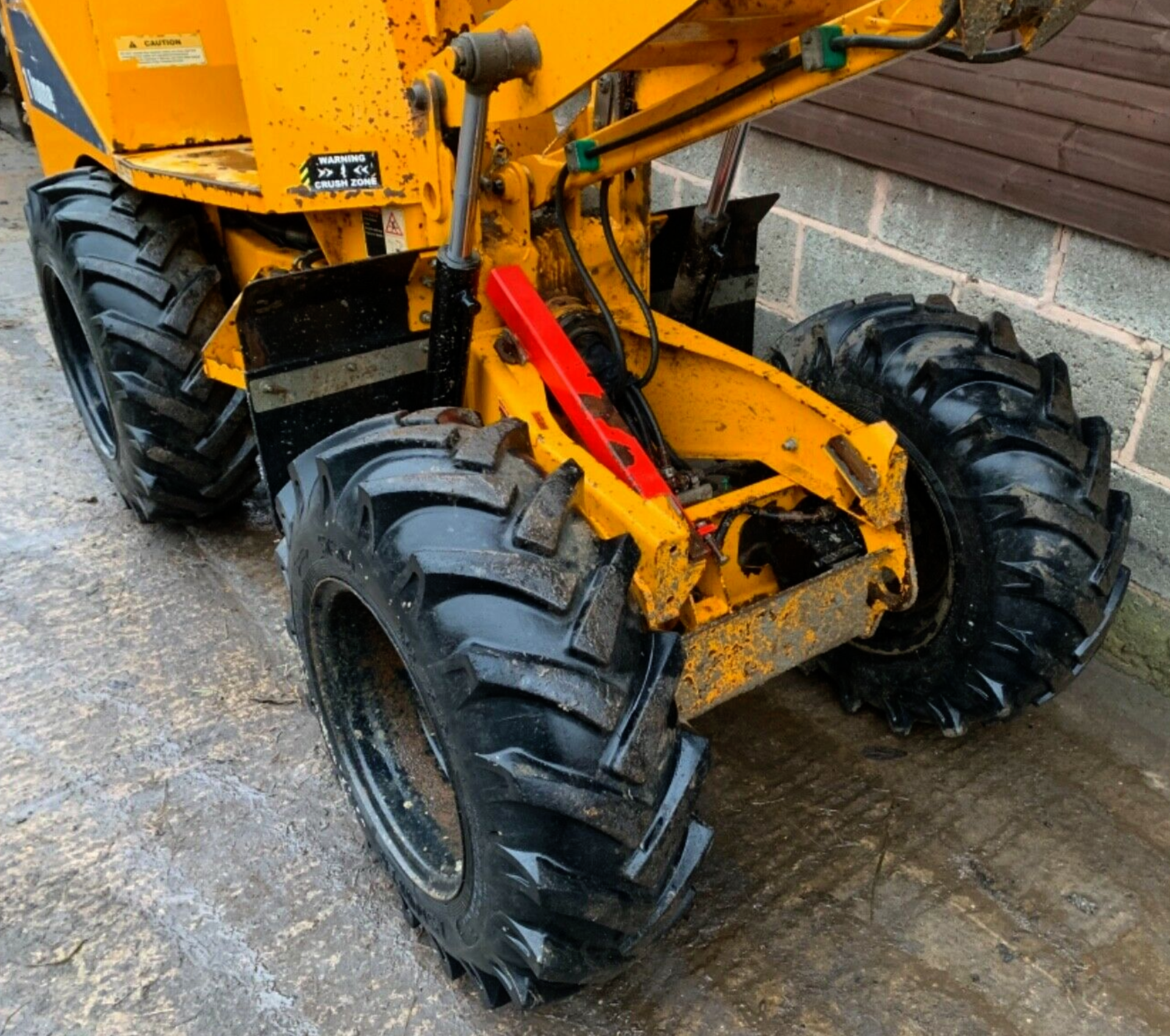 2014 THWAITES 1 TON HIGH TIP SKIP LOADER DUMPER 4X4 - Image 5 of 10