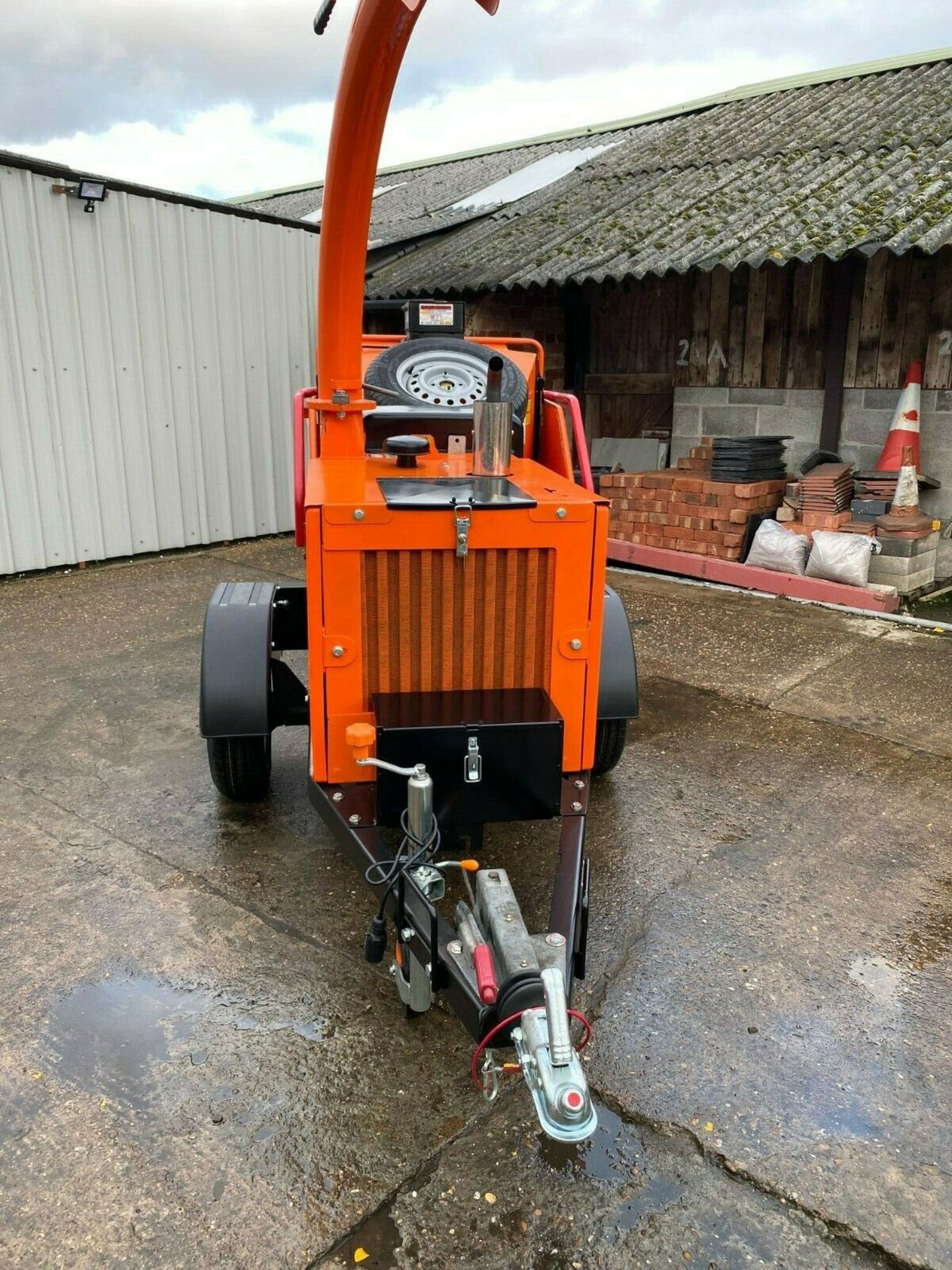 TIMBERWOLF TW150 DHB WOOD CHIPPER, KUBOTA DIESEL ENGINE *PLUS VAT* - Image 5 of 11