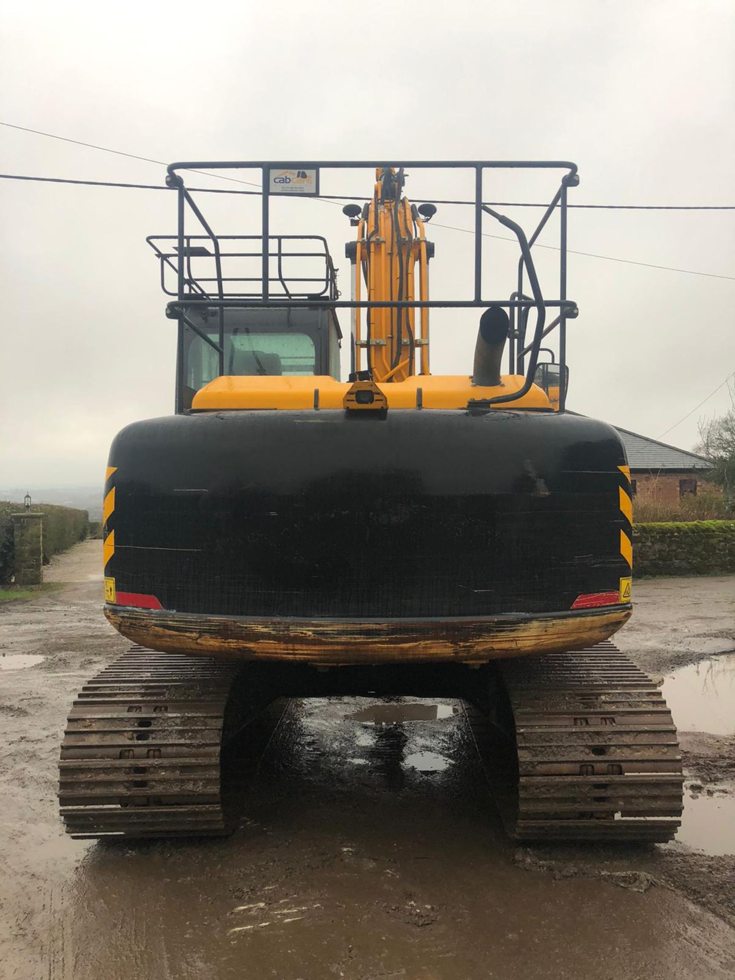 2015 JCB JS130LC 13 TON TRACKED CRAWLER EXCAVATOR / DIGGER, IN VERY GOOD CONDITION, LOW HOURS 4620! - Image 4 of 11