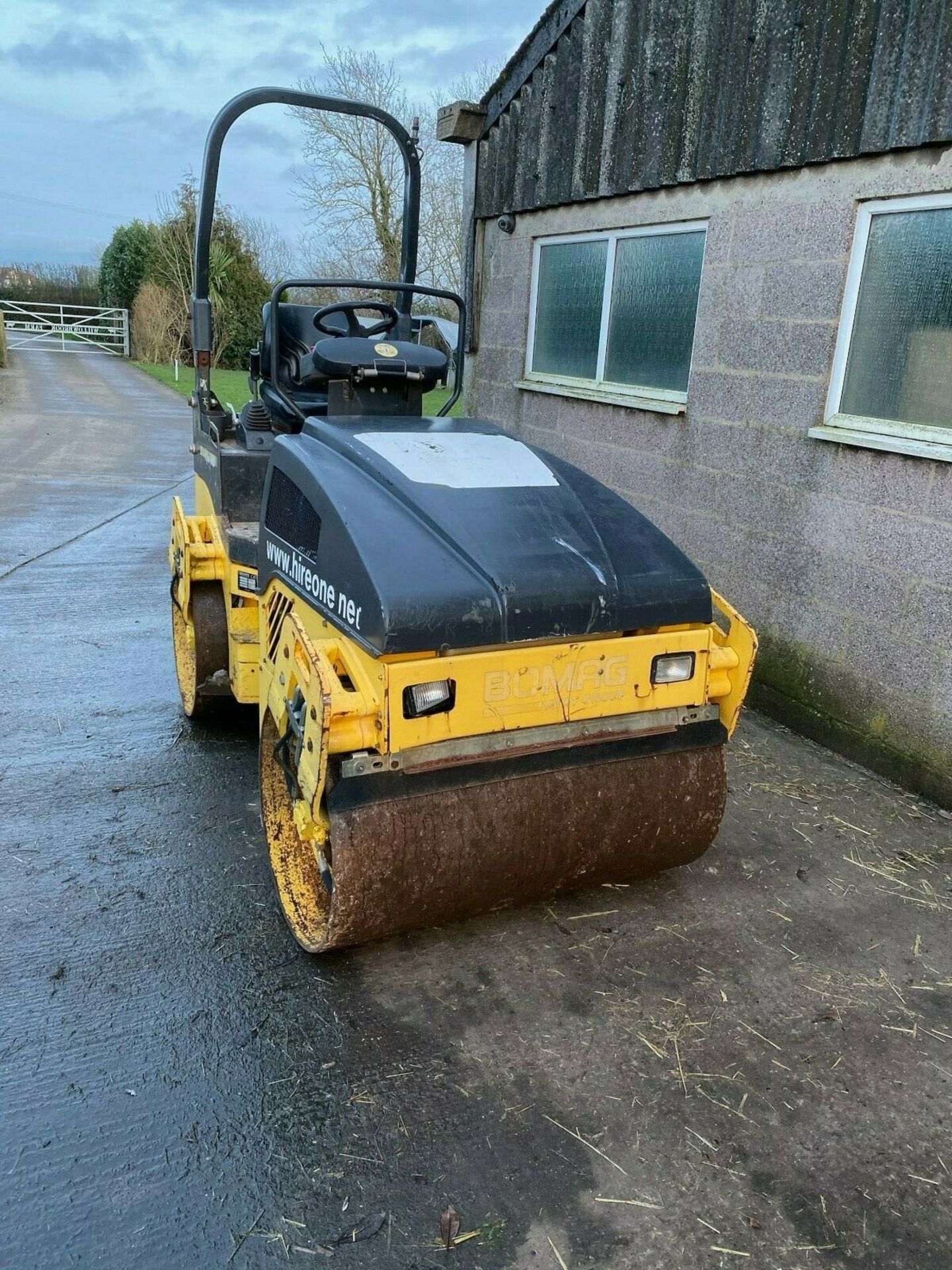 BOMAG ROLLER DOUBLE DRUM, MODEL: BW120 AD-4, YEAR 2008 *PLUS VAT*