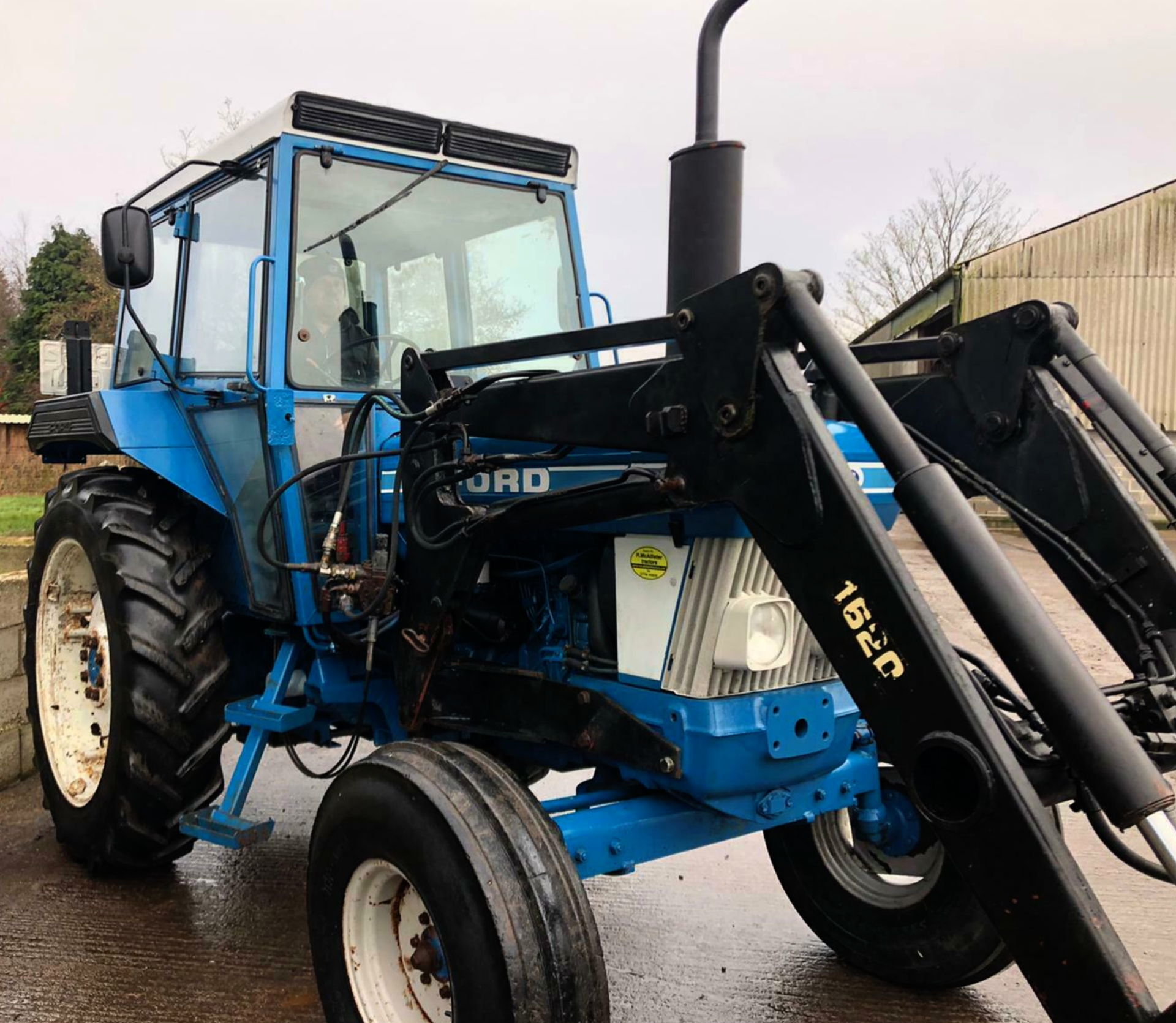 FORD 5610 2WD TRACTOR 1984 - TIDY - CHECK PICS - Image 5 of 12