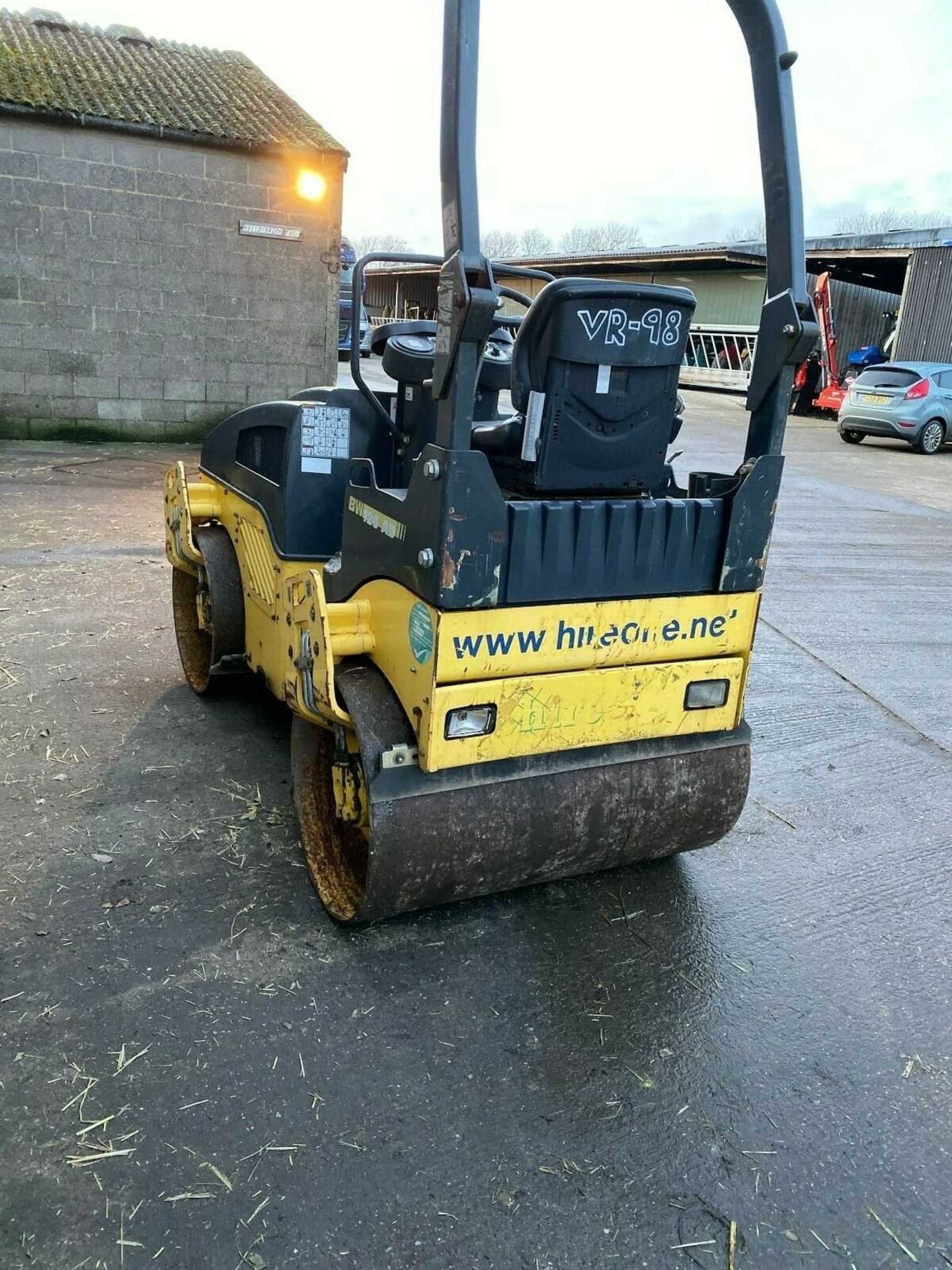 BOMAG ROLLER DOUBLE DRUM, MODEL: BW120 AD-4, YEAR 2008 *PLUS VAT* - Image 3 of 5