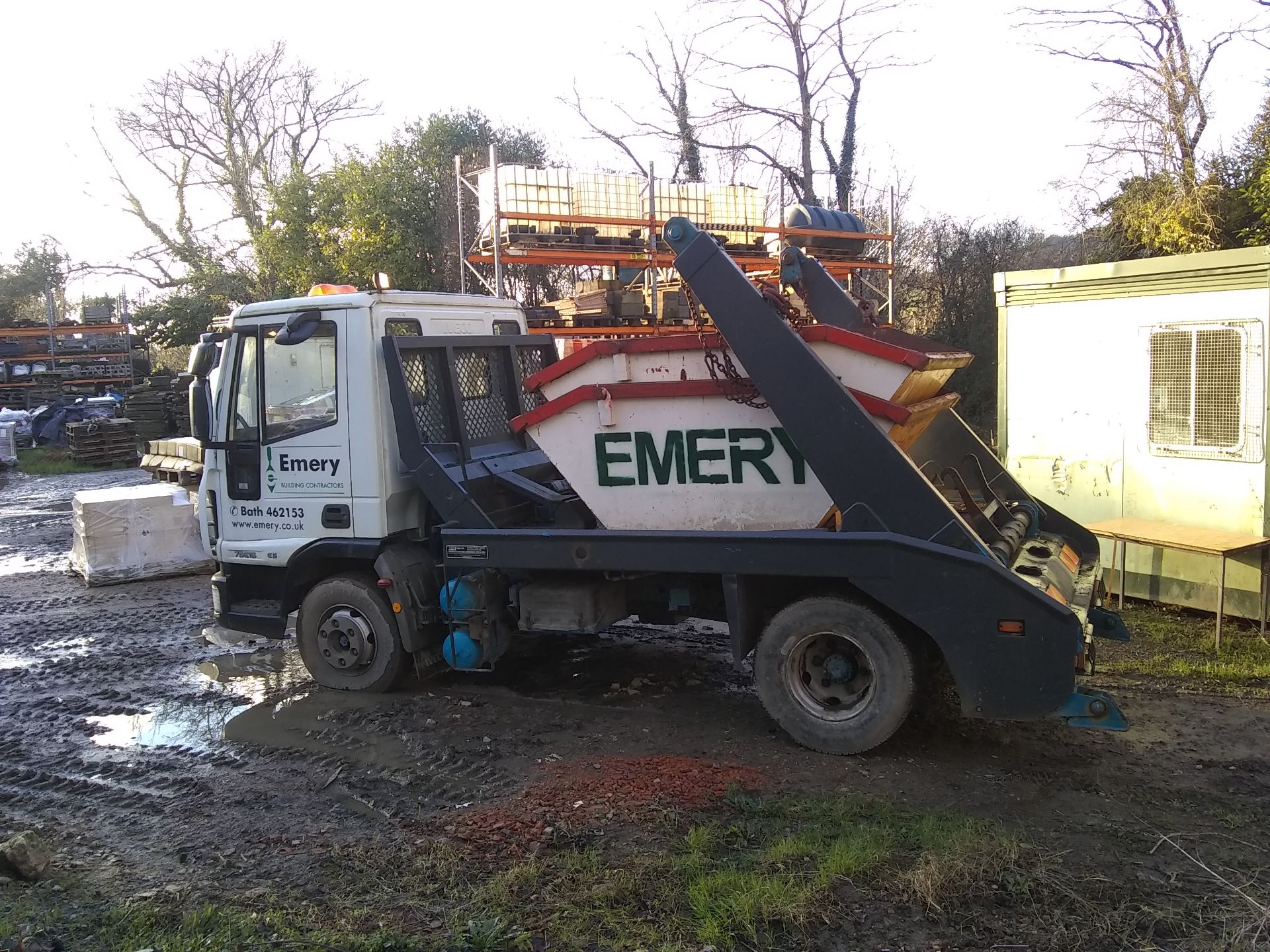 2009/09 REG IVECO ML75E16 EUROCARGO SKIP LOADER WAGON, AUTOMATIC GEARBOX *PLUS VAT* - Image 3 of 10
