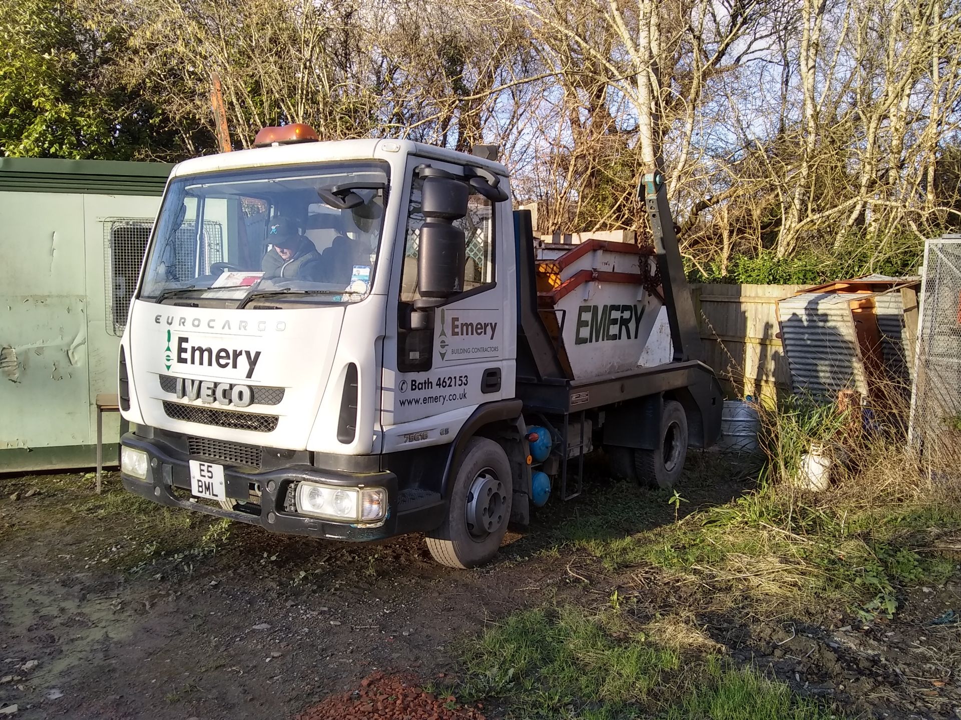 2009/09 REG IVECO ML75E16 EUROCARGO SKIP LOADER WAGON, AUTOMATIC GEARBOX *PLUS VAT* - Image 2 of 10