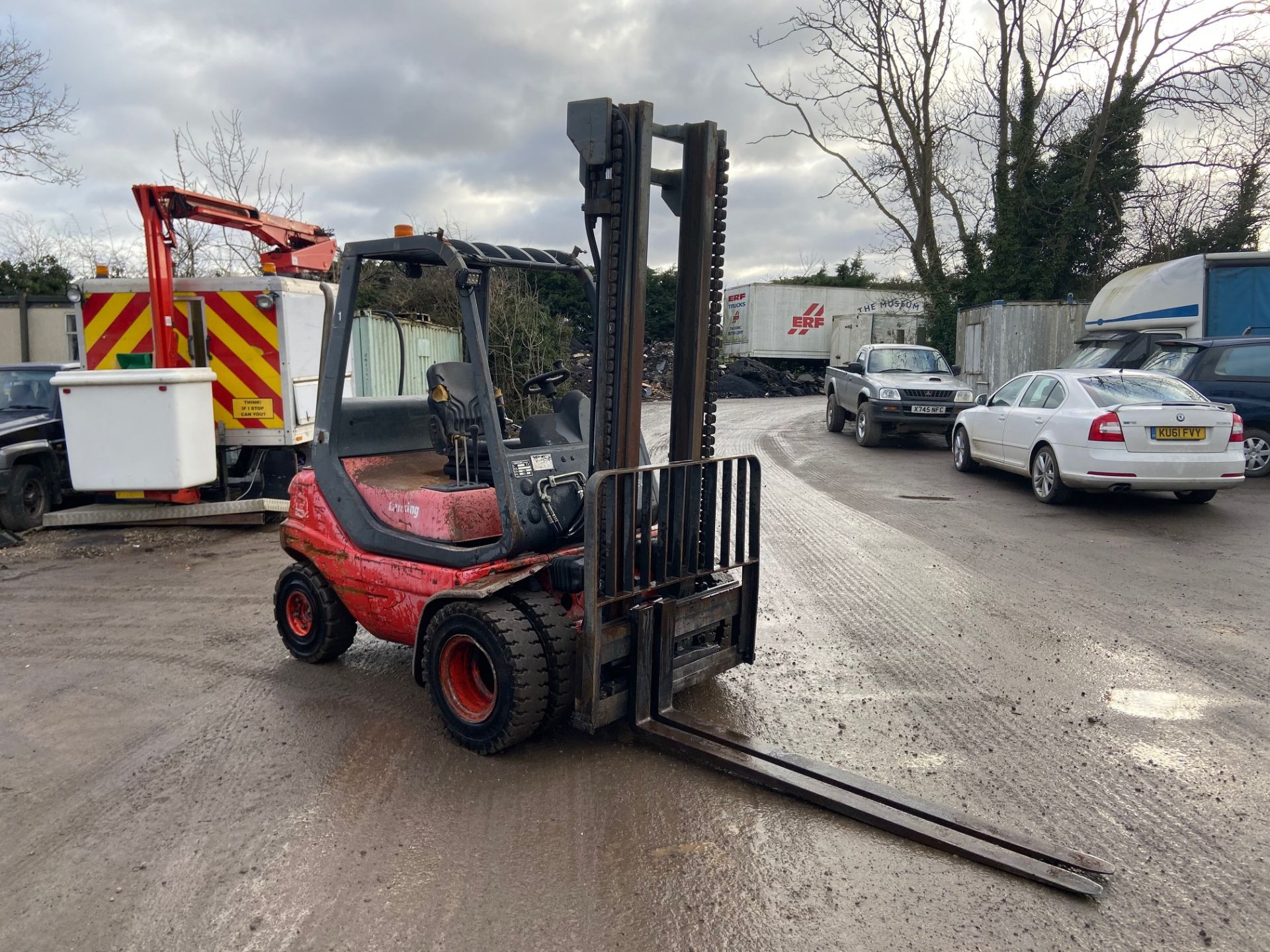 1996 LINDE H20D DIESEL FORKLIFT, PERKINS DIESEL ENGINE, RUNS AND OPERATES AS IT SHOULD *PLUS VAT*