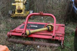 VOTEX 6FT ROLLER MOWER / TOPPER C/W BOTH SIDE SKIRTS, FRONT AND BACK ROLLERS HARDLY USED *PLUS VAT*