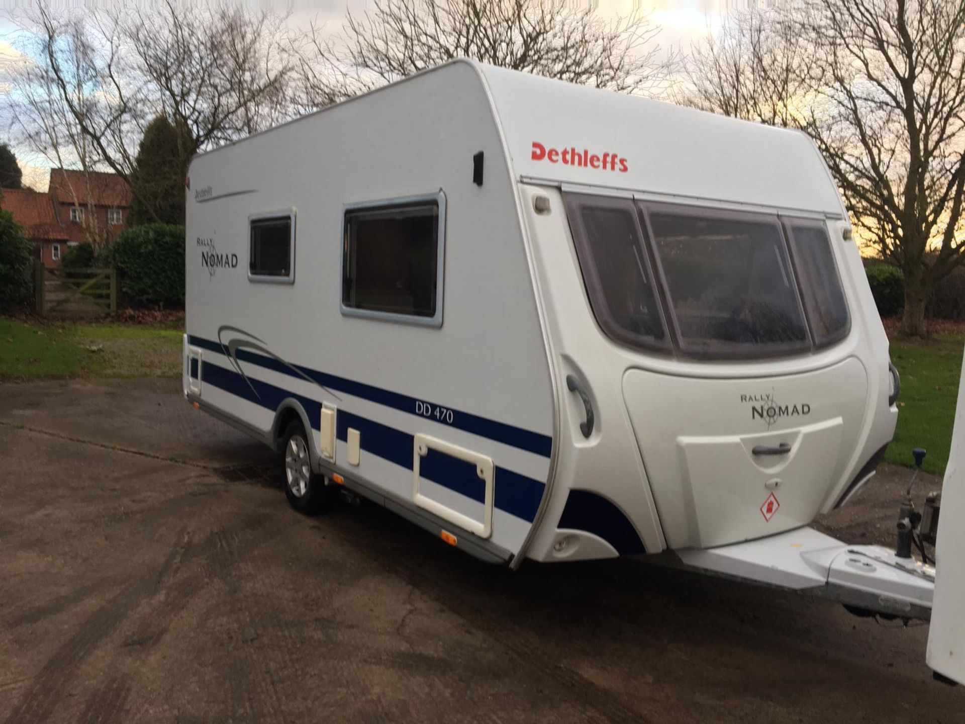 2008 DETHLEFFS RALLY NOMAD DD 470 SINGLE AXLE 2 BERTH CARAVAN *NO VAT*