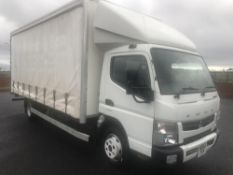 2013/62 REG MITSUBISHI FUSO CANTER 7C15 43 CURTAIN SIDE TRUCK 7.5 TON AUTO GEARBOX *PLUS VAT*