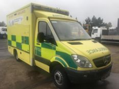 2012 MERCEDES-BENZ SPRINTER 516 CDI 3.0 V6 AMBULANCE DIESEL, SHOWING 0 FORMER KEEPERS *PLUS VAT*