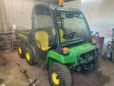 2012/62 REG JOHN DEERE GATOR 6X4 ELECTRIC TIP, FULL CAB, DIESEL - EX COUNCIL *PLUS VAT*