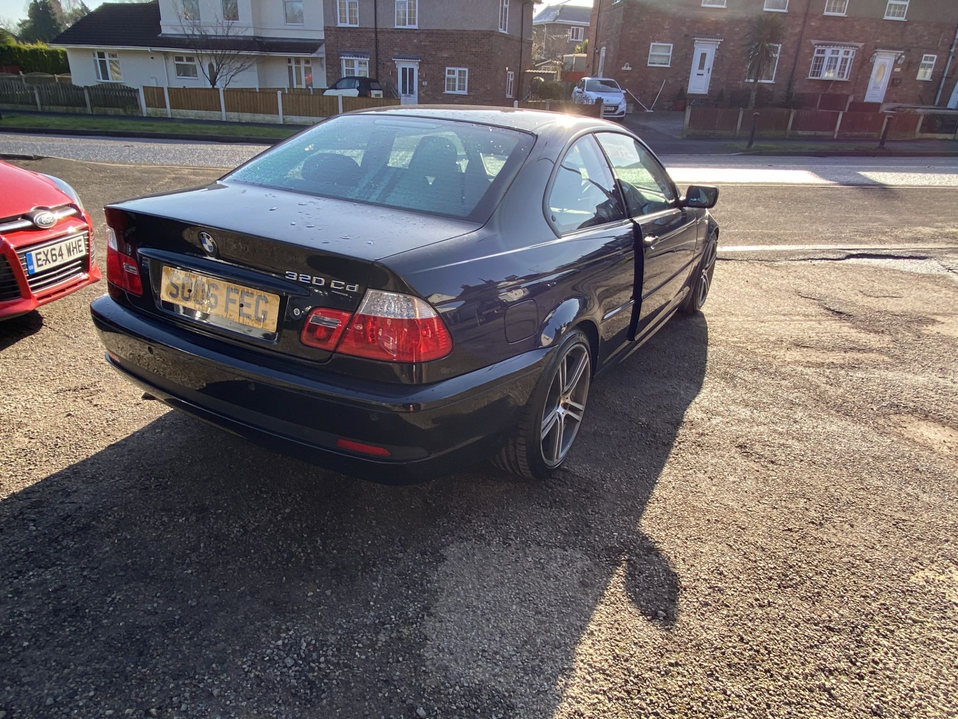 2006/06 REG BMW 320 CD SE 2.0 DIESEL BLACK COUPE *NO VAT* - Image 4 of 9