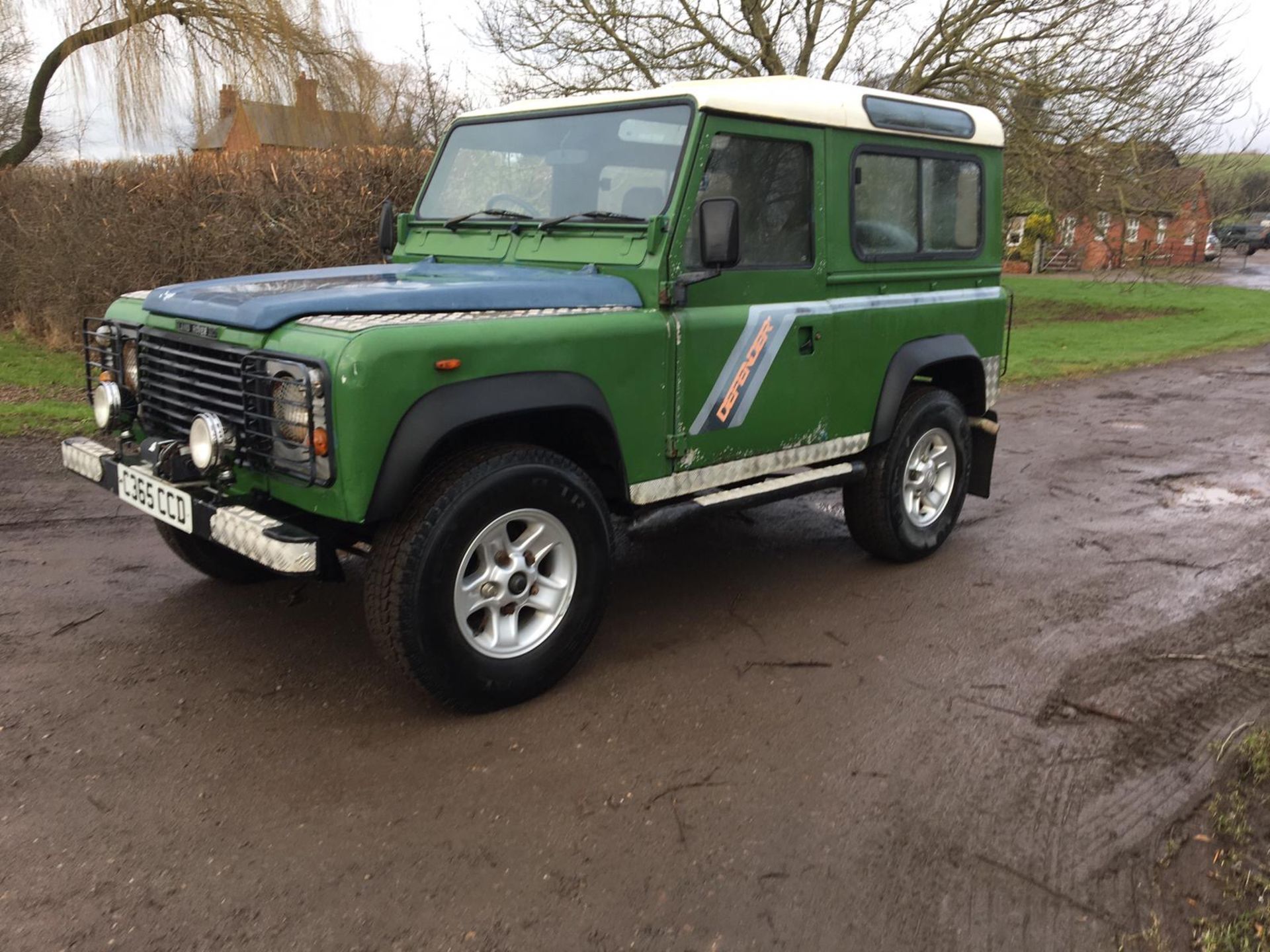 1995 LANDROVER 90 4C 2495cc 200 TDi 4X4 NO VAT - ( ONLY ON BP) - Image 5 of 17