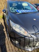 2009/09 REG FORD FIESTA ZETEC S 90 TDCI 1.6 DIESEL GREY 3 DOOR HATCHBACK, SHOWING 2 FORMER KEEPERS