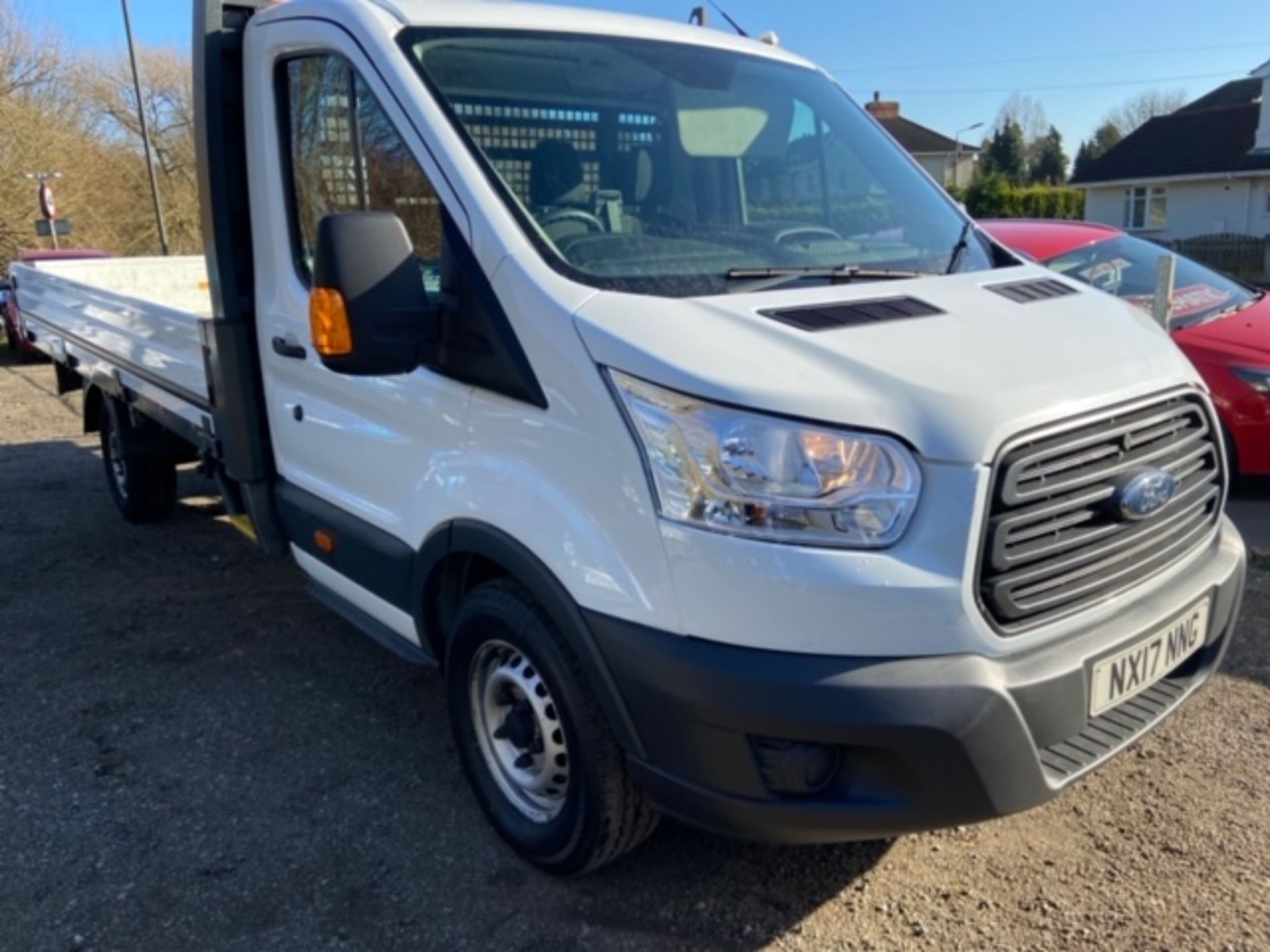 2017/17 REG FORD TRANSIT 350 DROP-SIDE LORRY 2.0 DIESEL, SHOWING 1 FORMER KEEPER *NO VAT*