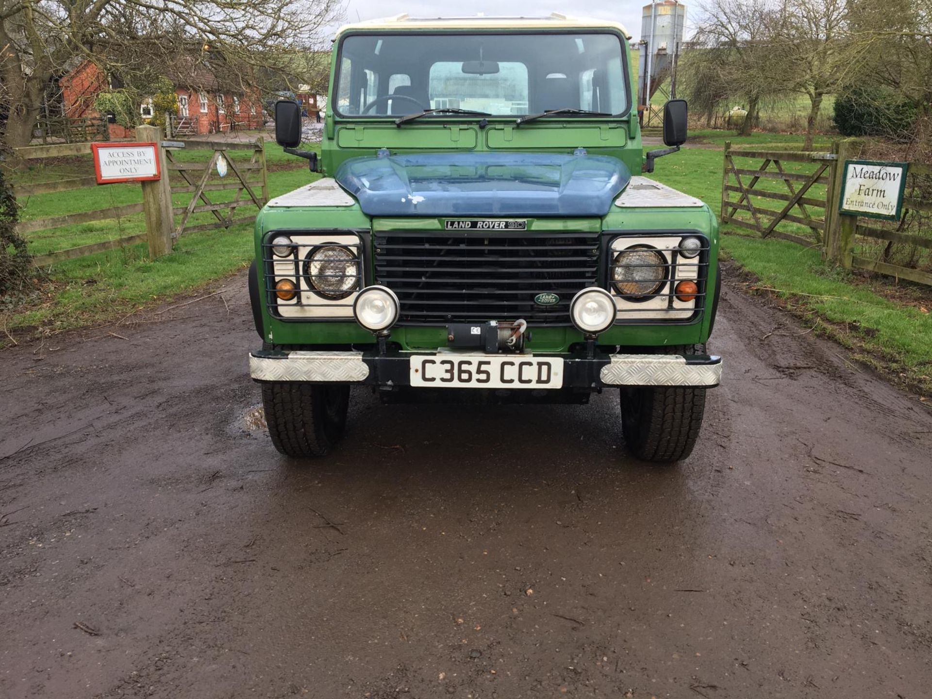 1995 LANDROVER 90 4C 2495cc 200 TDi 4X4 NO VAT - ( ONLY ON BP) - Image 2 of 17