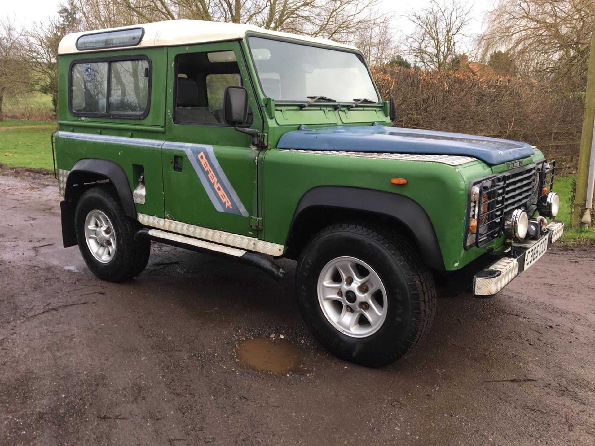 1995 LANDROVER 90 4C 2495cc 200 TDi 4X4 NO VAT - ( ONLY ON BP)