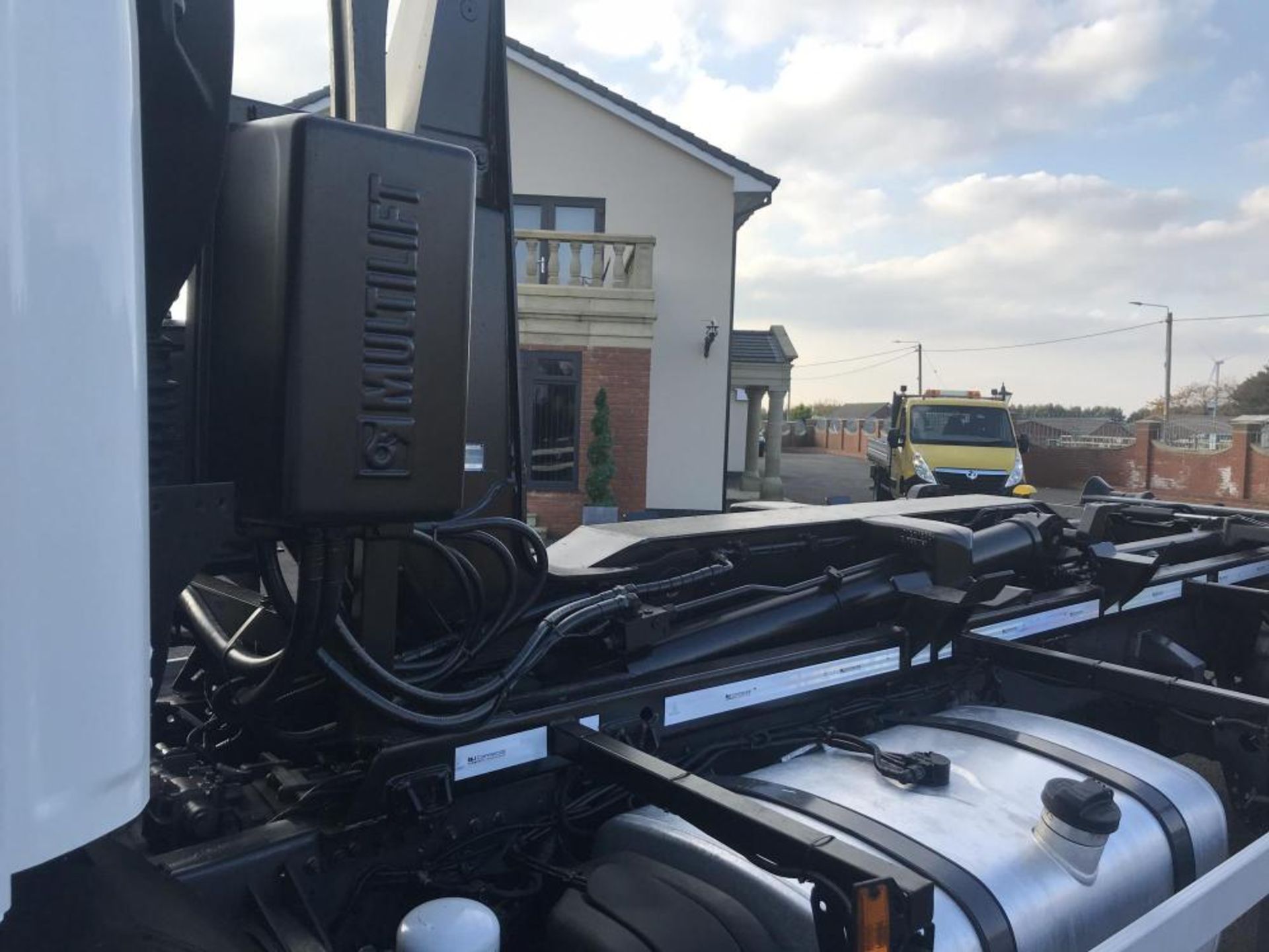 2013/63 REG DAF CF 65.220 18 TON HOOK LOADER HIAB MULTILIFT MANUAL GEARBOX STEEL SUSPENSION - Image 9 of 19