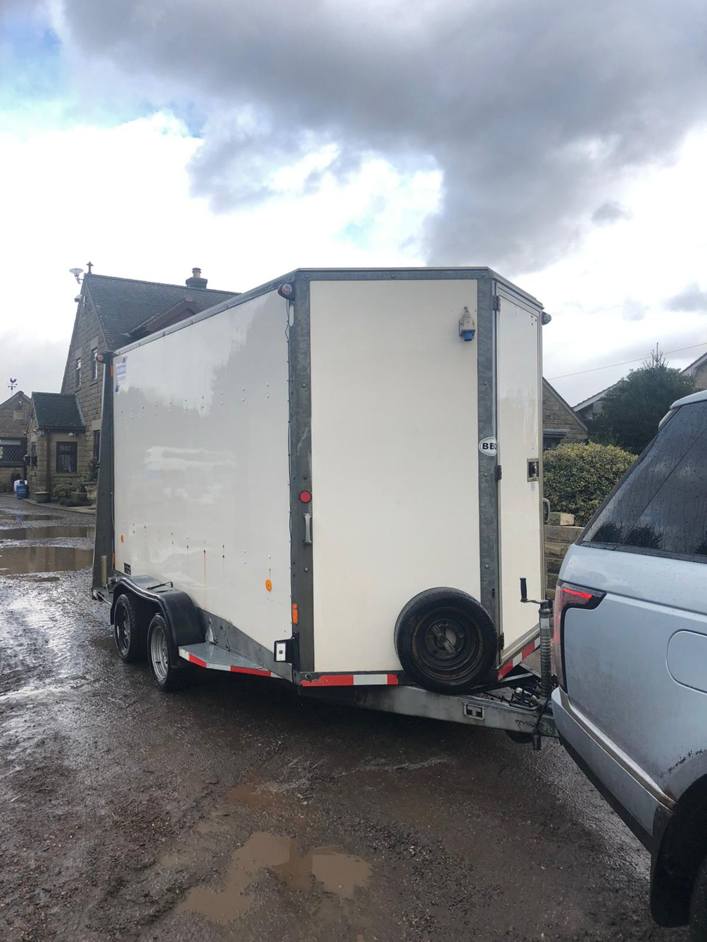 IFOR WILLIAMS BV126G TWIN AXLE 3.5 TON BOX TRAILER, GOOD SOLID TRAILER *NO VAT* - Image 3 of 7