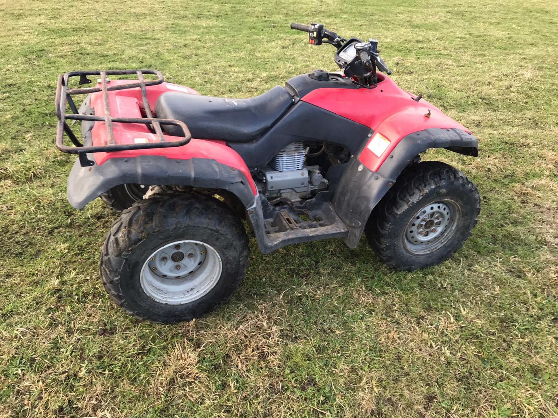 HONDA FOURTRAX 350 ES 4X4 QUADBIKE, RUNS AND DRIVES *NO VAT* - Image 4 of 8