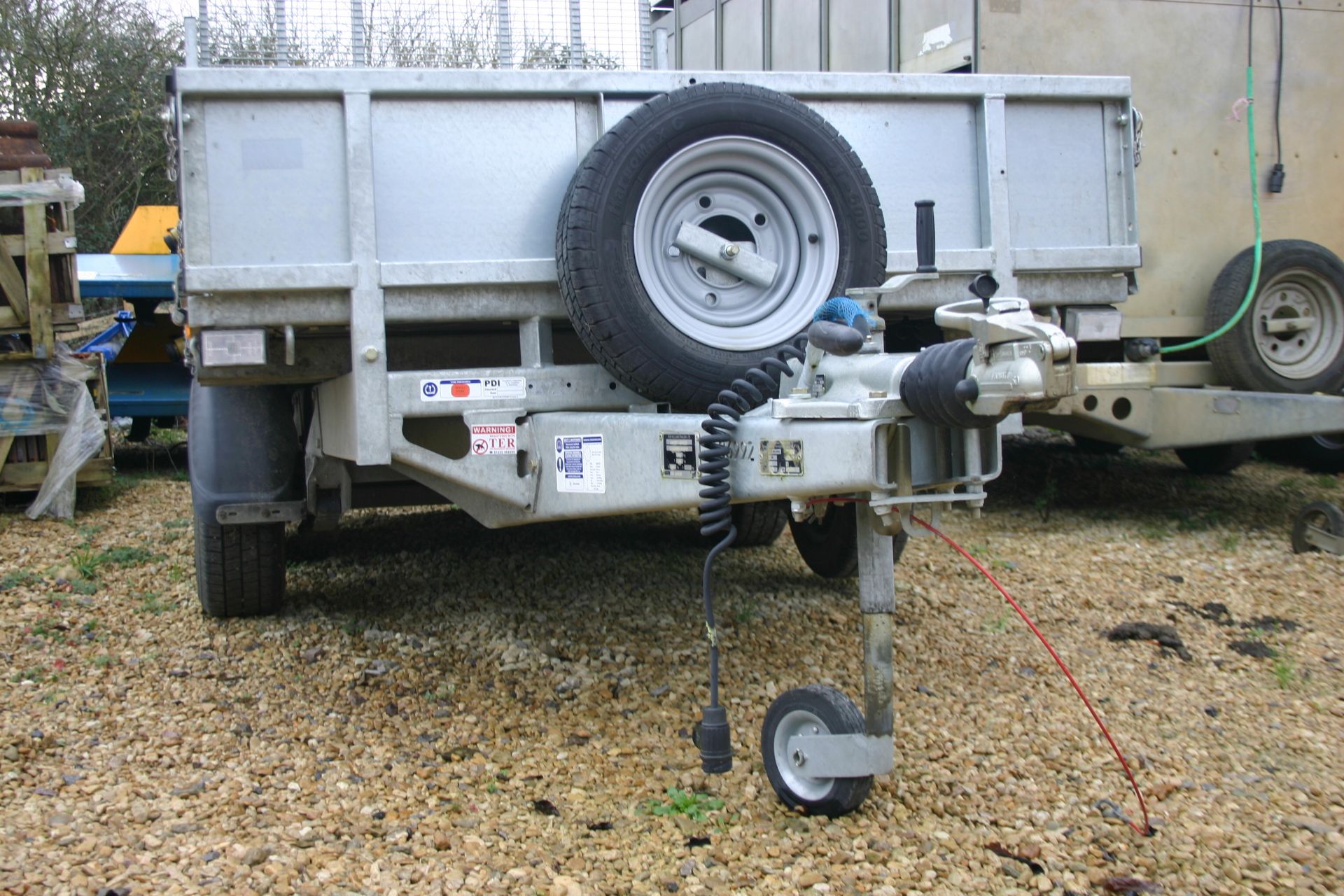 2018 IFOR WILLIAMS LM105G TWIN AXLE PLANT TRAILER 2700 KG C/W REAR RAMP *PLUS VAT* - Image 2 of 7