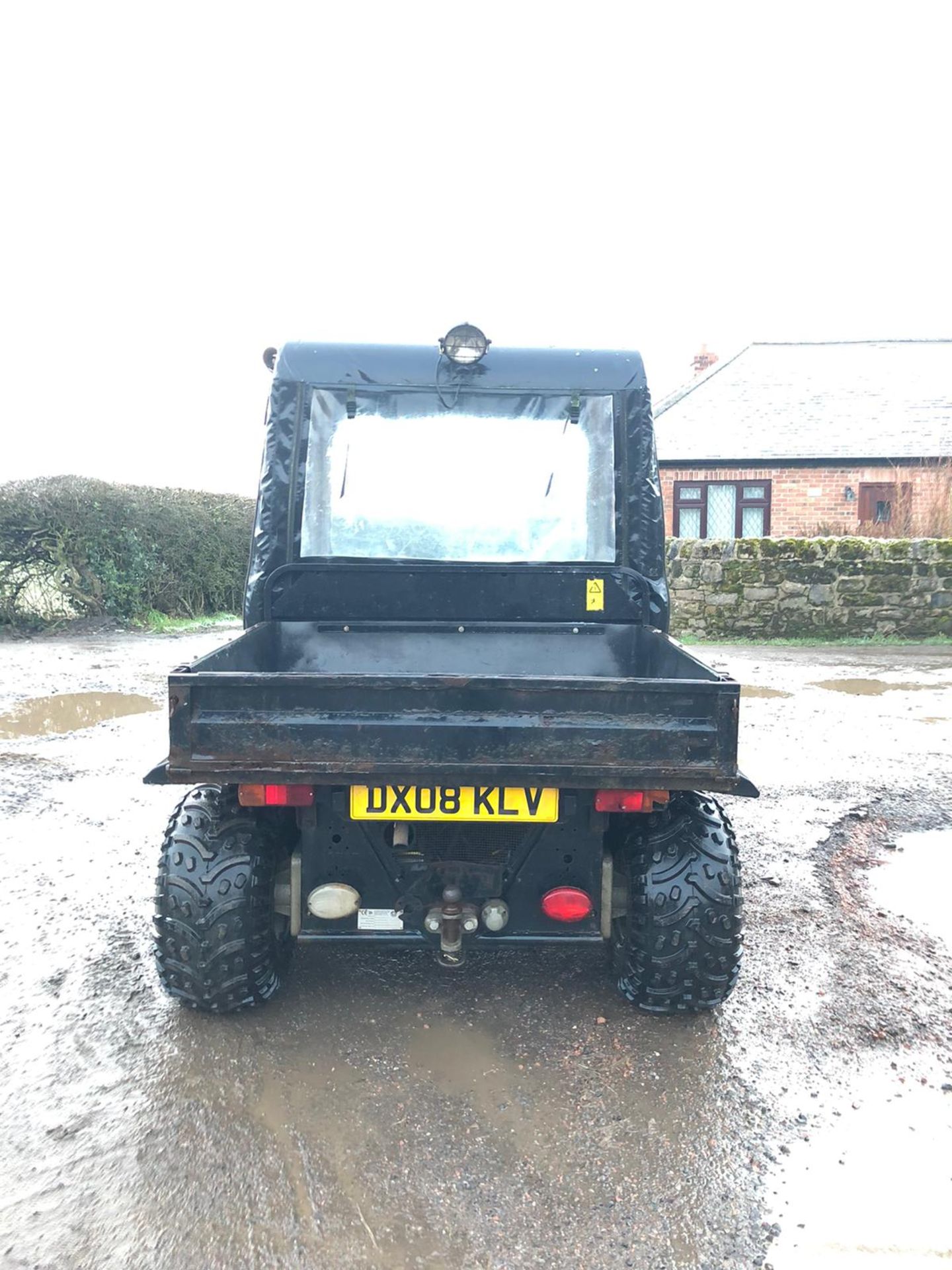 JCB 6X4 GROUNDHOG, YEAR 2008, RUNS, WORKS, TIPS, HYDRAULIC TIPPING BACK, DIFF LOCK, TOW BAR *NO VAT* - Image 4 of 6