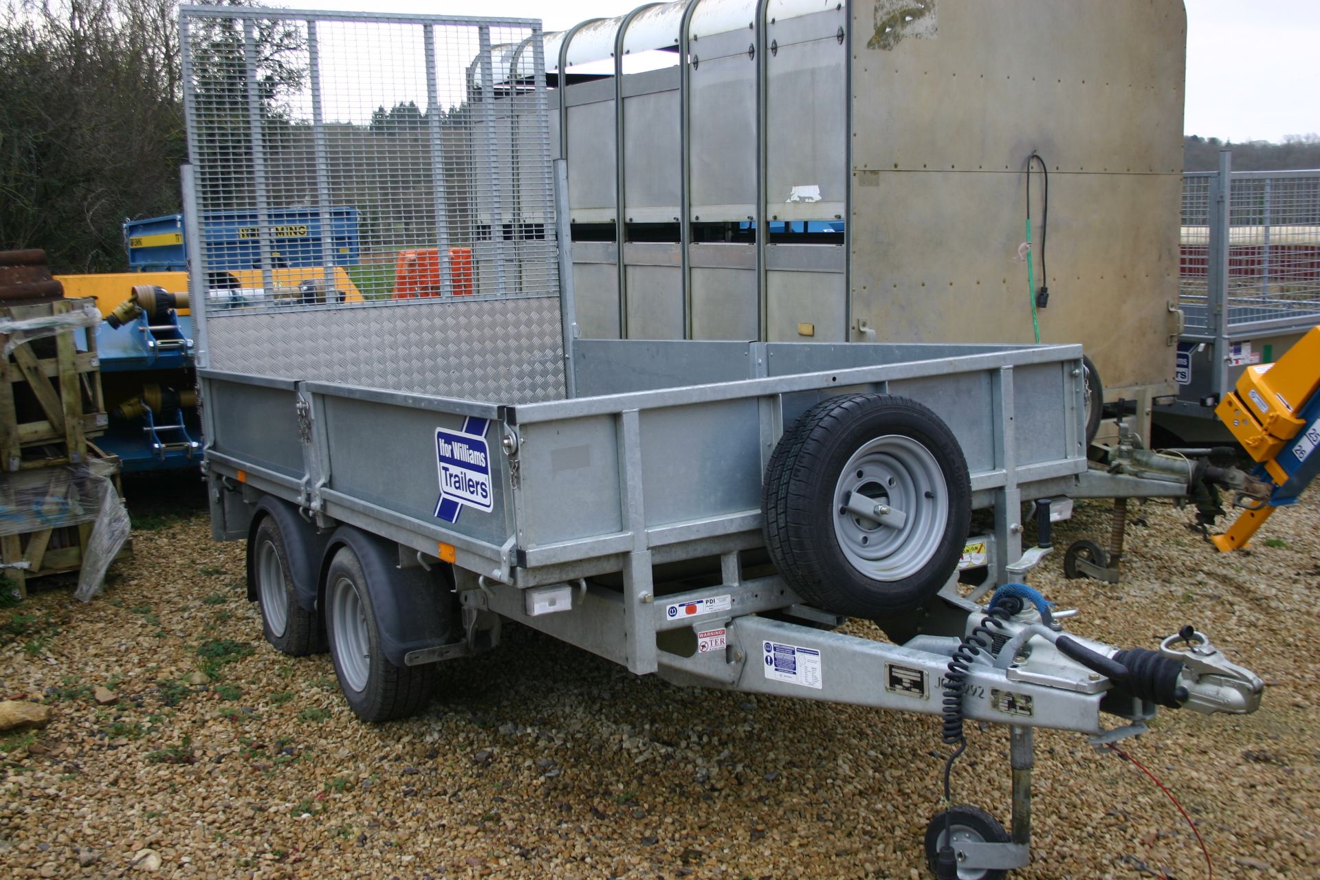 2018 IFOR WILLIAMS LM105G TWIN AXLE PLANT TRAILER 2700 KG C/W REAR RAMP *PLUS VAT*