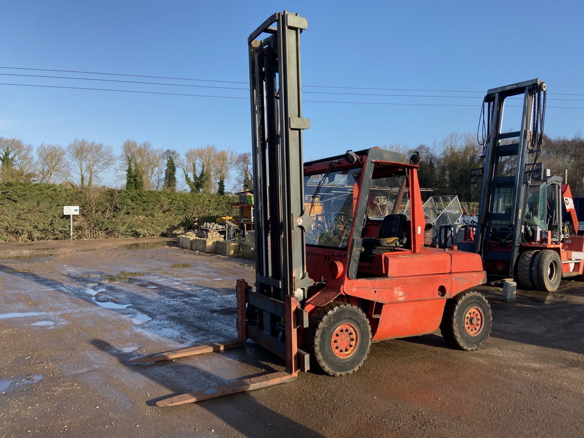 LINDE H60 6 TON DIESEL FORKLIFT, 6 CYLINDER DEUTZ ENGINE, WORKS AND OPERATES AS IT SHOULD *PLUS VAT*