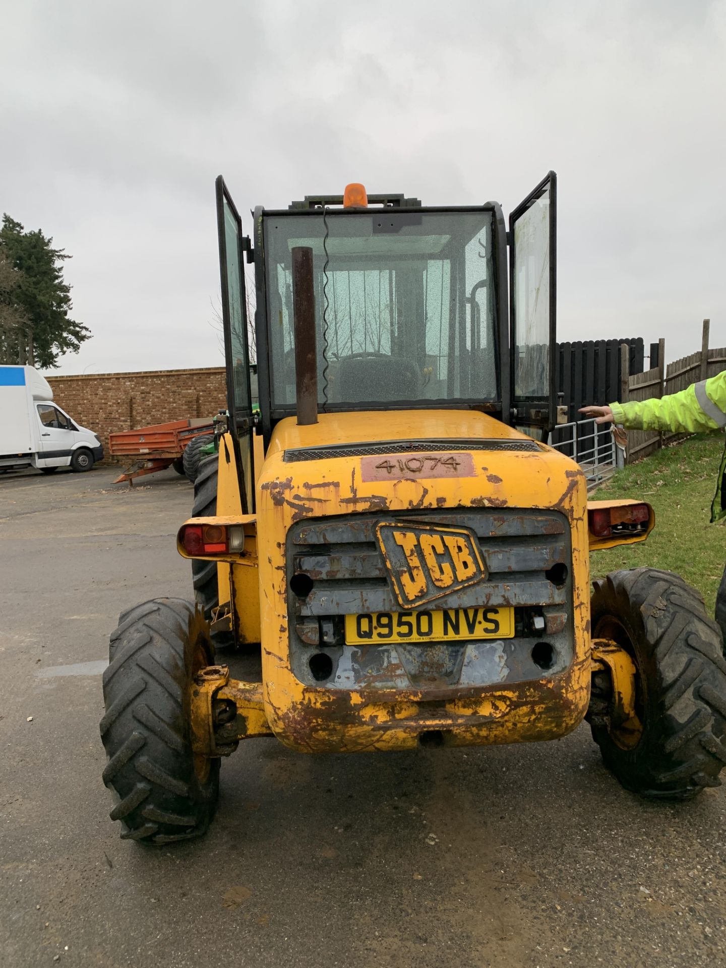 JCB 926 FORKLIFT, YEAR 2000, NEW SHAPE WITH AN EXTENDED LIFT, BRAND NEW FOLKS & CHAINS *NO VAT* - Image 4 of 9