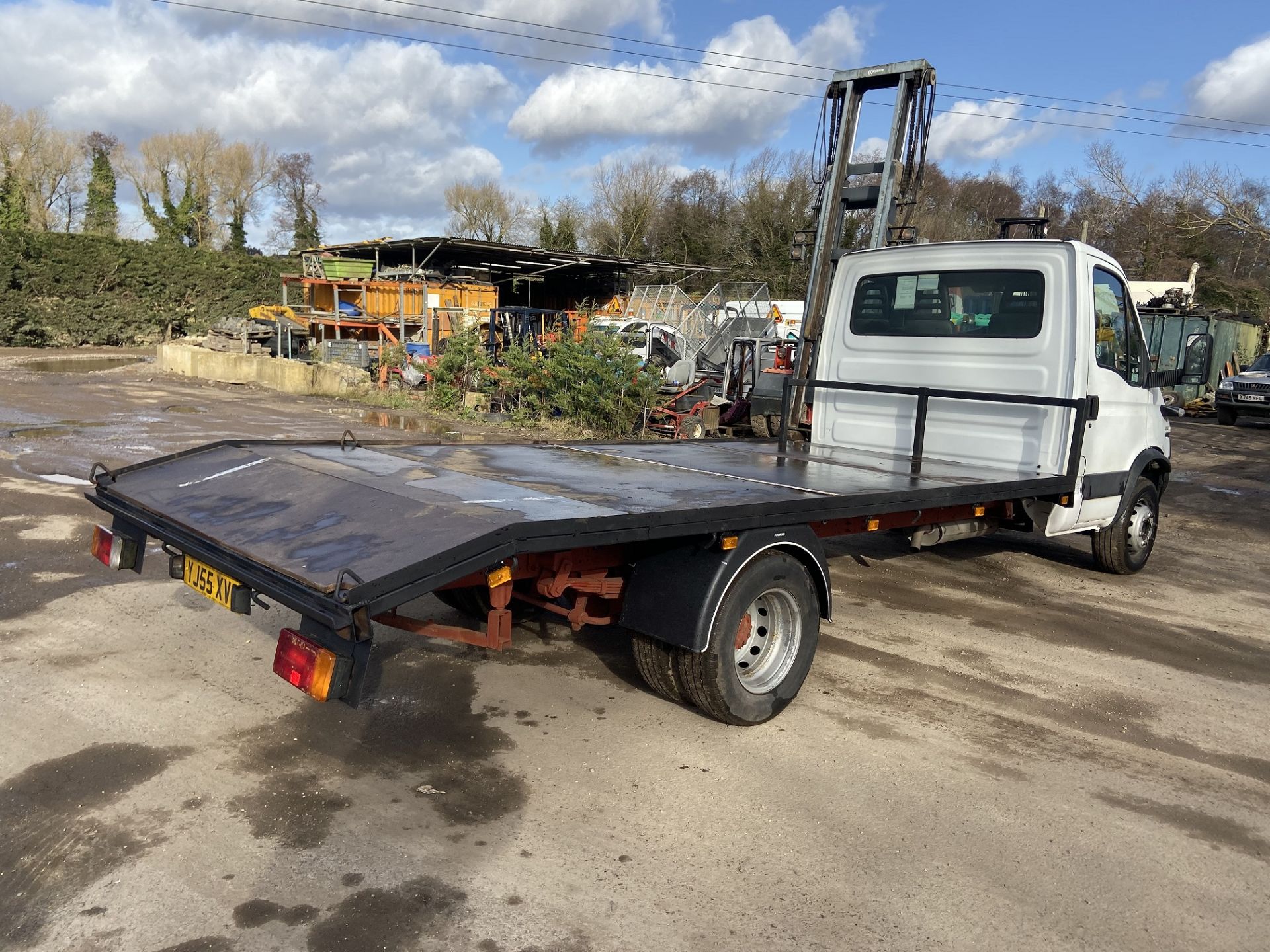 2006/55 REG IVECO DAILY 60C17 3.0 DIESEL WHITE BEAVERTAIL PLANT TRUCK 3.5 TON *PLUS VAT* - Image 4 of 4