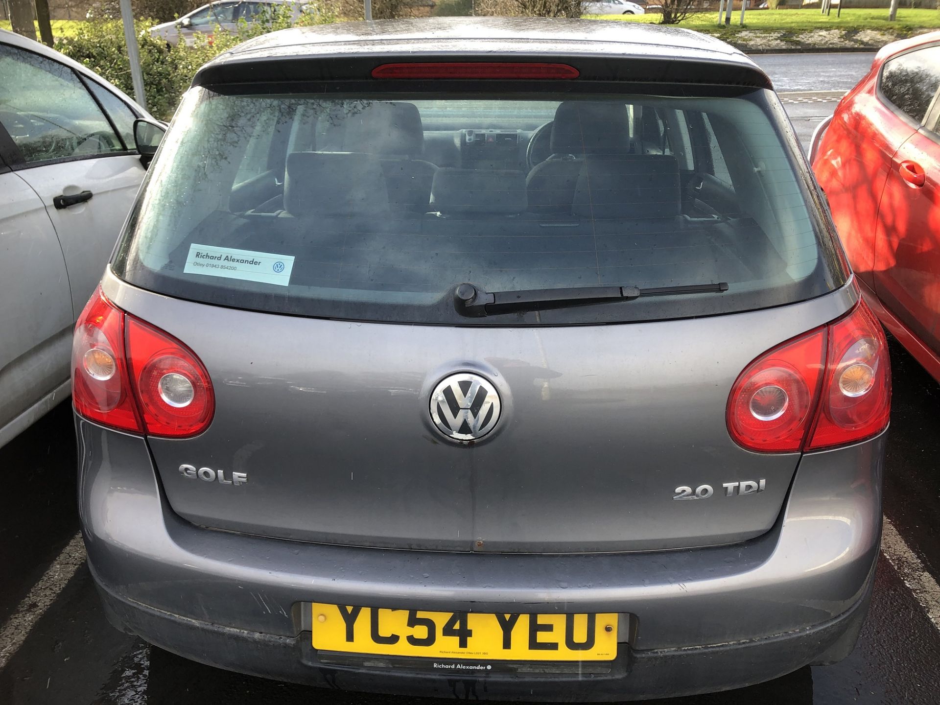 2004/54 REG VOLKSWAGEN GOLF GT TDI 2.0 DIESEL GREY 5 DOOR HATCHBACK, SHOWING 2 FORMER KEEPERS - Image 3 of 13