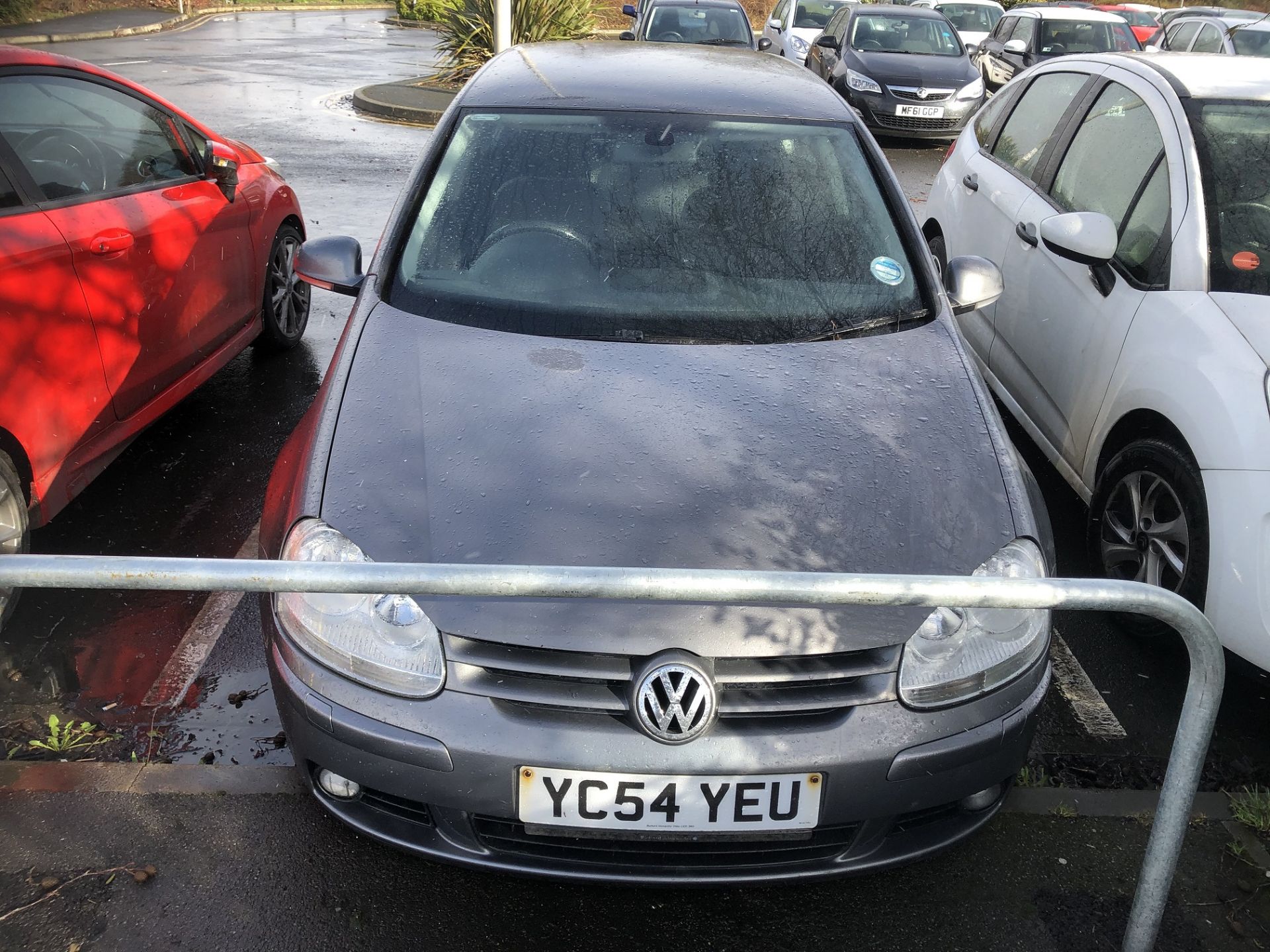 2004/54 REG VOLKSWAGEN GOLF GT TDI 2.0 DIESEL GREY 5 DOOR HATCHBACK, SHOWING 2 FORMER KEEPERS