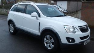 2013/63 REG VAUXHALL ANTARA EXCLUSIVE CDTI S/S 2.2 DIESEL 5DR, SHOWING 2 FORMER KEEPERS *NO VAT*