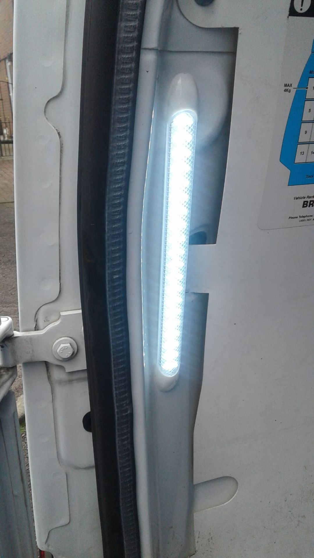 2012/12 REG FORD TRANSIT CONNECT 90 T230 1.8 DIESEL PANEL VAN, SHOWING 0 FORMER KEEPERS *NO VAT* - Image 16 of 17