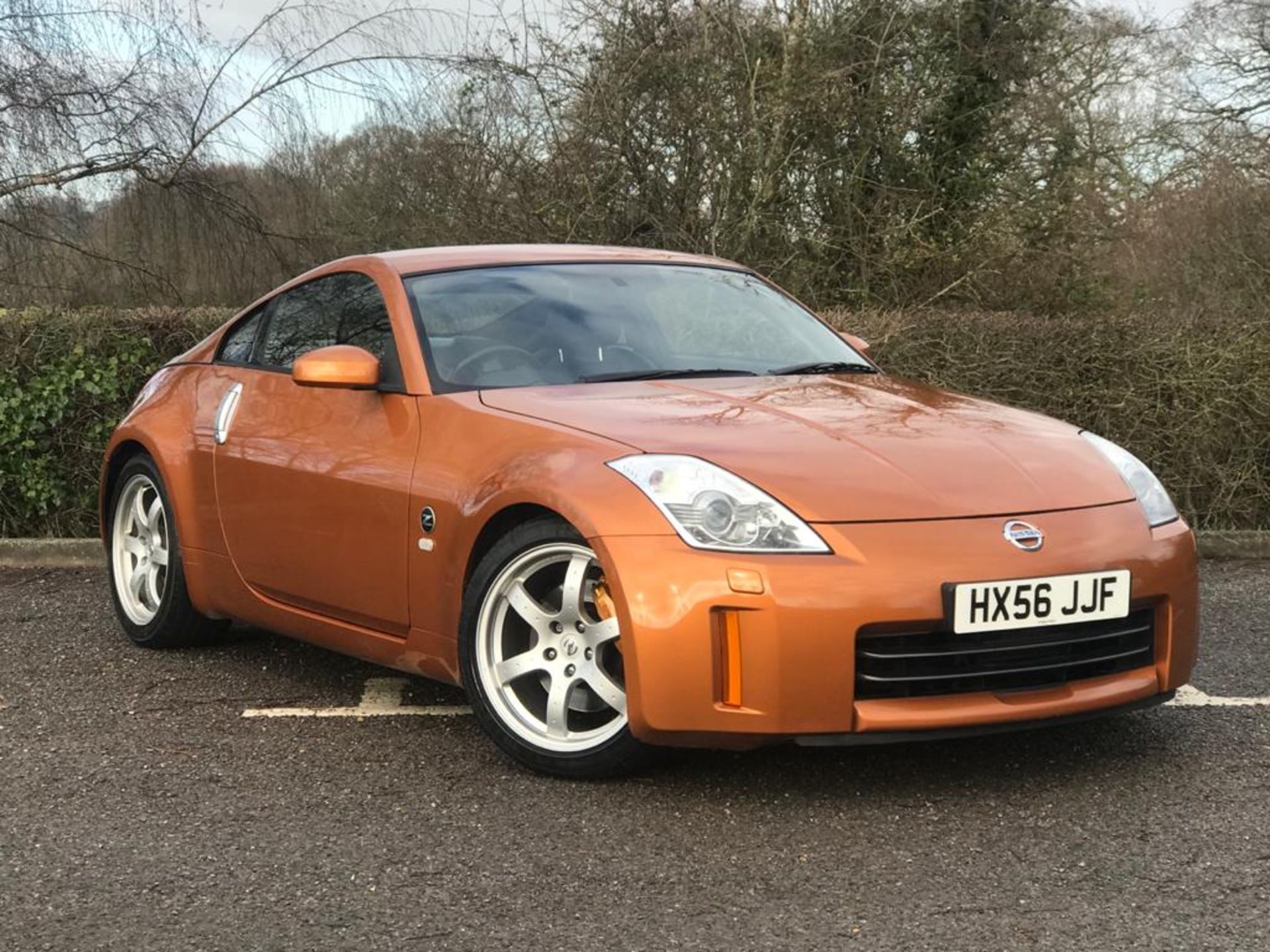 2006/56 REG NISSAN 350Z ORANGE 3.5 PETROL (300BHP) SPORTS COUPE, SHOWING 1 FORMER KEEPER *NO VAT*