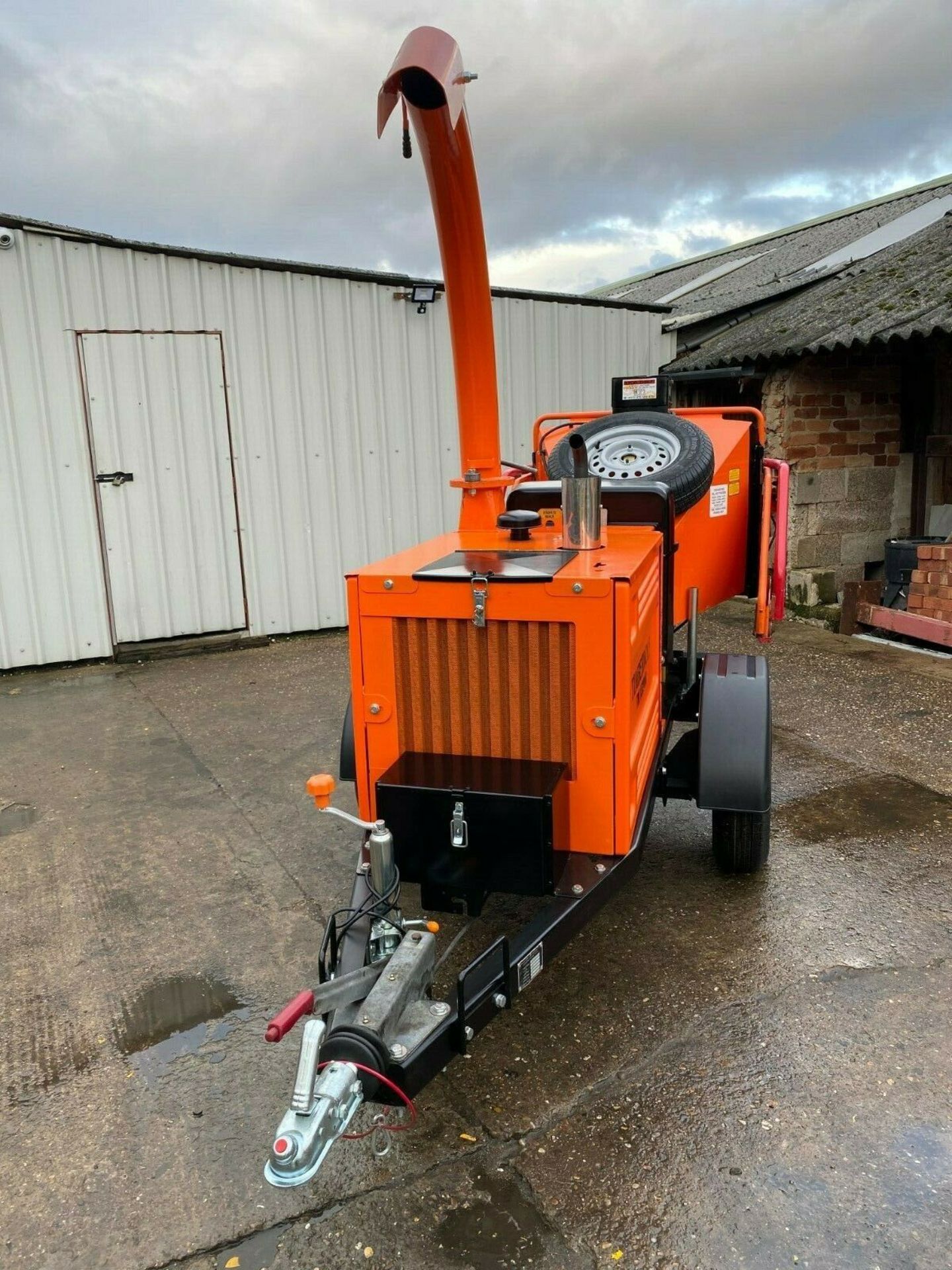 TIMBERWOLF TW150 DHB WOOD CHIPPER, KUBOTA DIESEL ENGINE *PLUS VAT* - Image 4 of 11