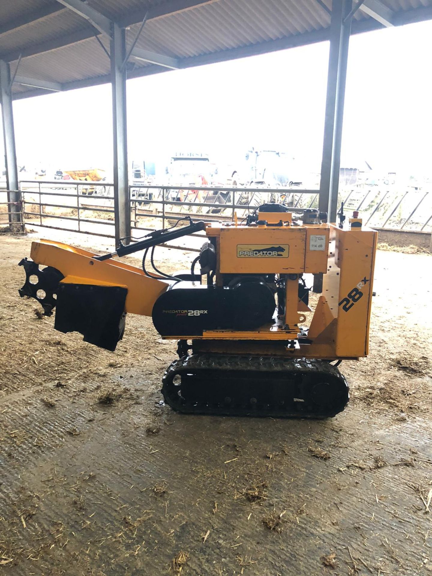 PREDATOR 28RX POWER STUMP GRINDER, YEAR 2017 *PLUS VAT* - Image 2 of 9