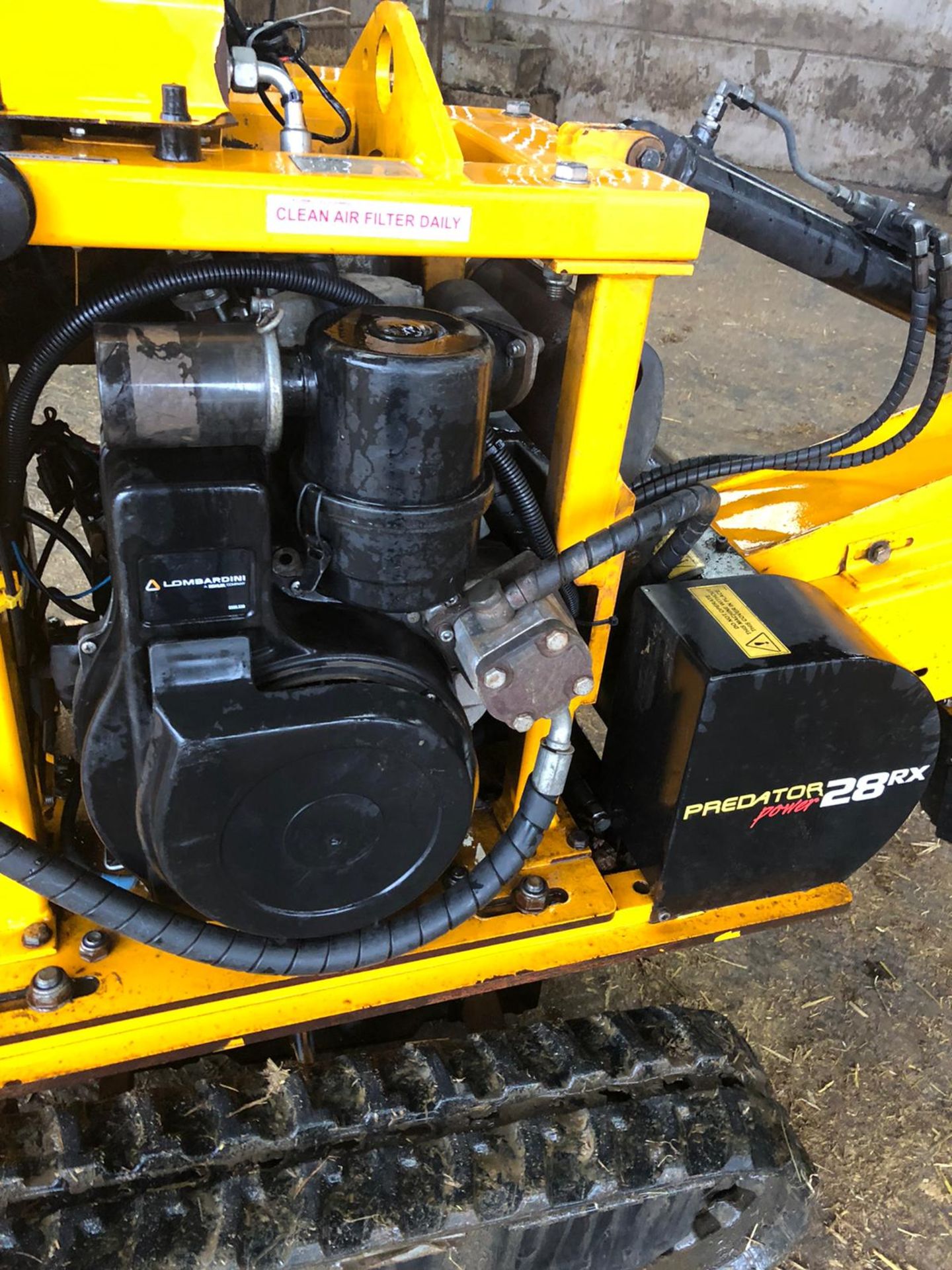 PREDATOR 28RX POWER STUMP GRINDER, YEAR 2017 *PLUS VAT* - Image 8 of 9