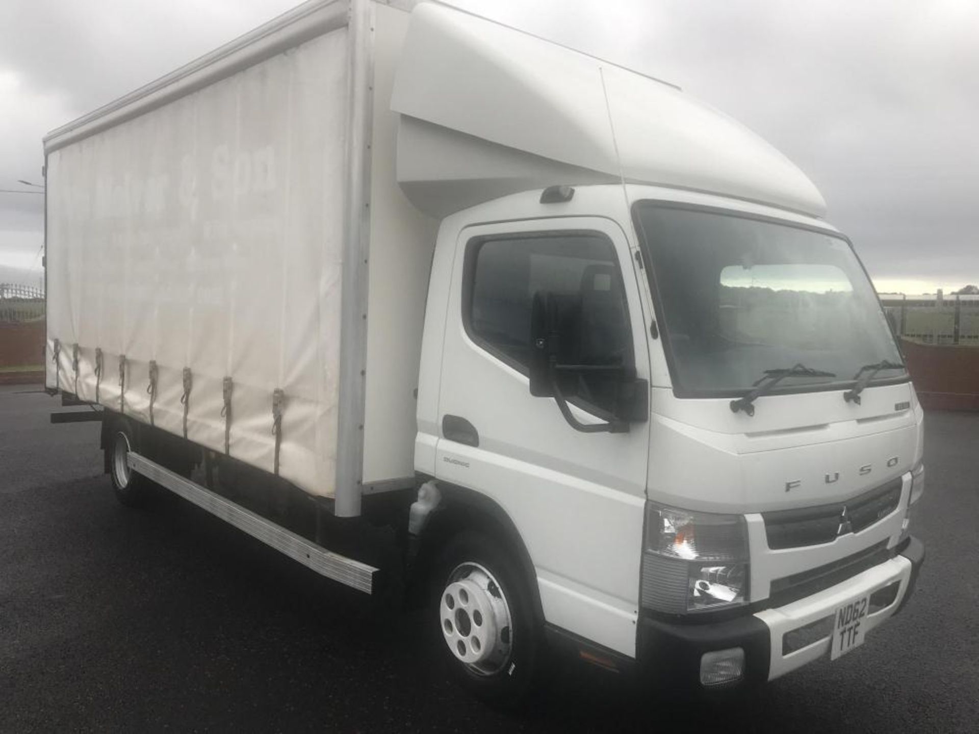 2013/62 REG MITSUBISHI FUSO CANTER 7C15 43 CURTAIN SIDE TRUCK 7.5 TON AUTO GEARBOX *PLUS VAT*