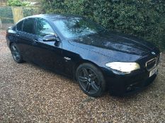 2016/66 REG BMW 520D M SPORT 2.0 DIESEL AUTOMATIC BLACK 4 DOOR SALOON, 44,600M WARRANTED!