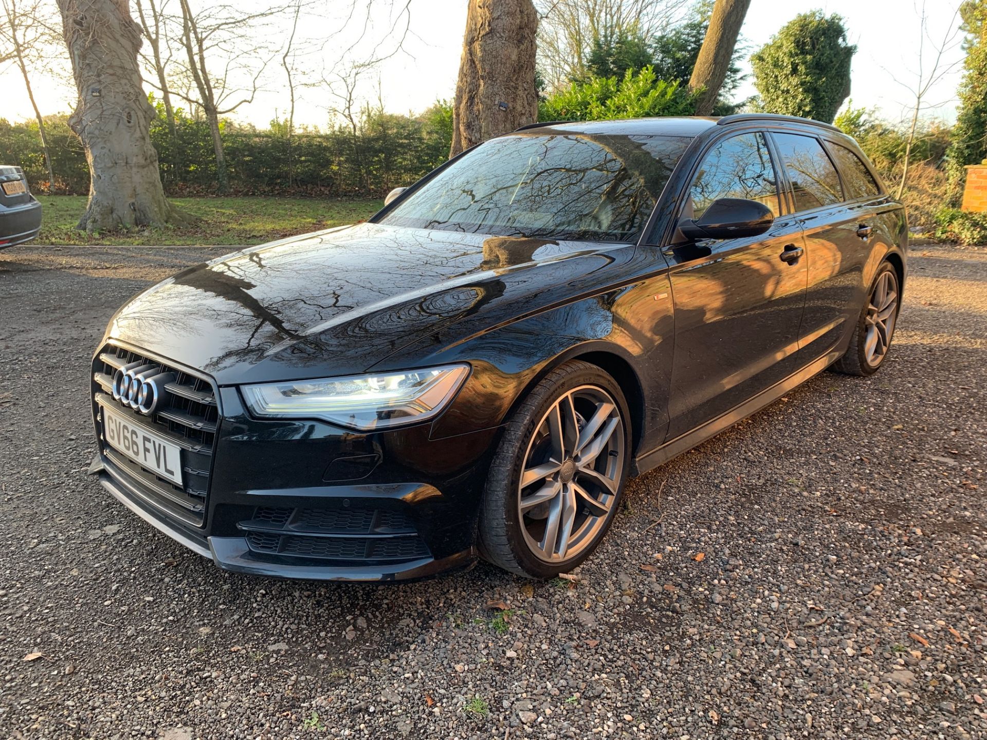 2016/66 REG AUDI A6 S LINE BLACK EDITION TDI QUATTRO 3.0 DIESEL ESTATE, SHOWING 2 FORMER KEEPERS - Image 4 of 24