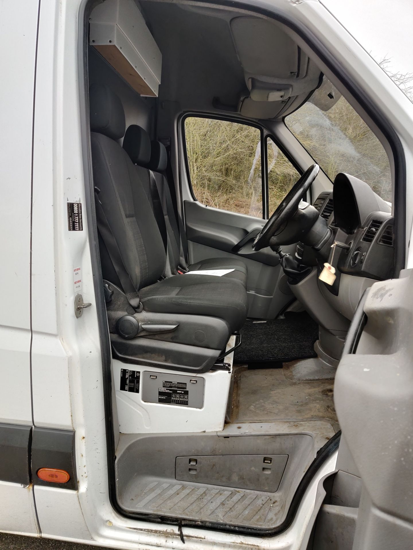 2010/10 REG MERCEDES-BENZ SPRINTER 313 CDI 2.2 DIESEL WHITE PANEL VAN, SHOWING 2 FORMER KEEPERS - Image 12 of 16