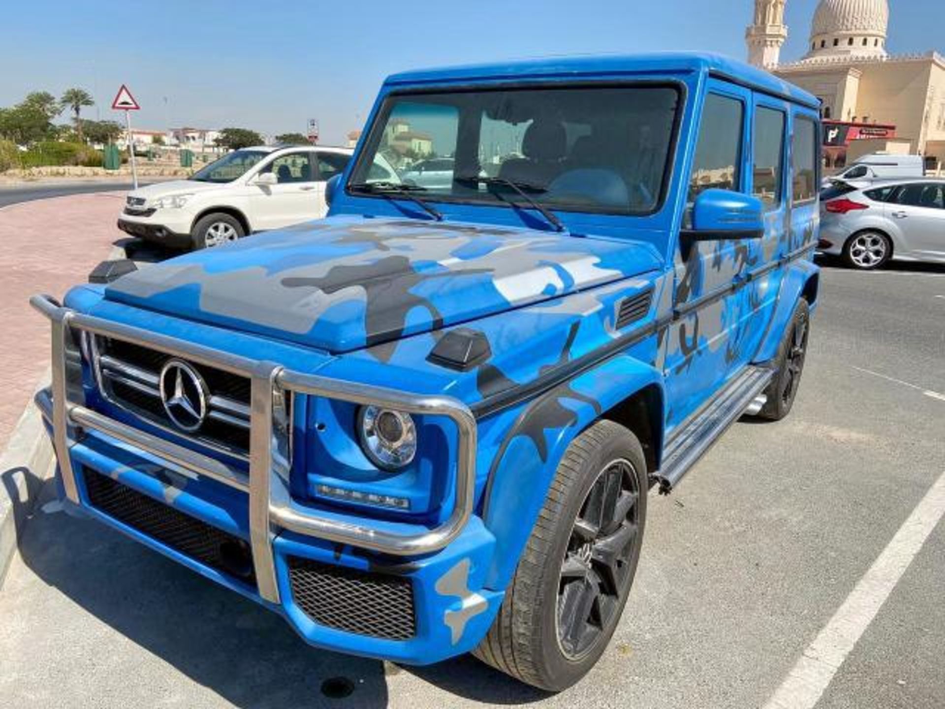 1999 MERCEDES BENZ G WAGON G500 V8 PETROL LHD, CURRENTLY ON DUABI PLATES *PLUS VAT* - Image 2 of 18