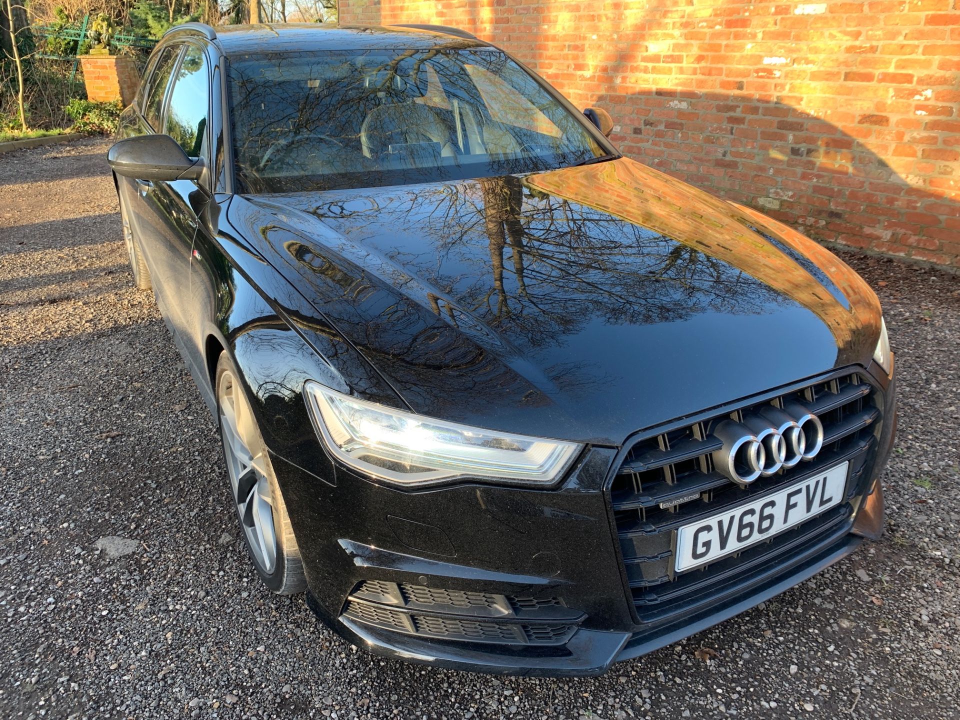 2016/66 REG AUDI A6 S LINE BLACK EDITION TDI QUATTRO 3.0 DIESEL ESTATE, SHOWING 2 FORMER KEEPERS - Image 3 of 24