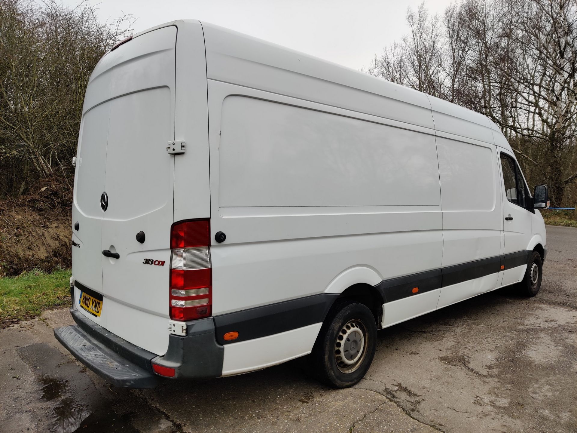 2010/10 REG MERCEDES-BENZ SPRINTER 313 CDI 2.2 DIESEL WHITE PANEL VAN, SHOWING 2 FORMER KEEPERS - Image 6 of 16