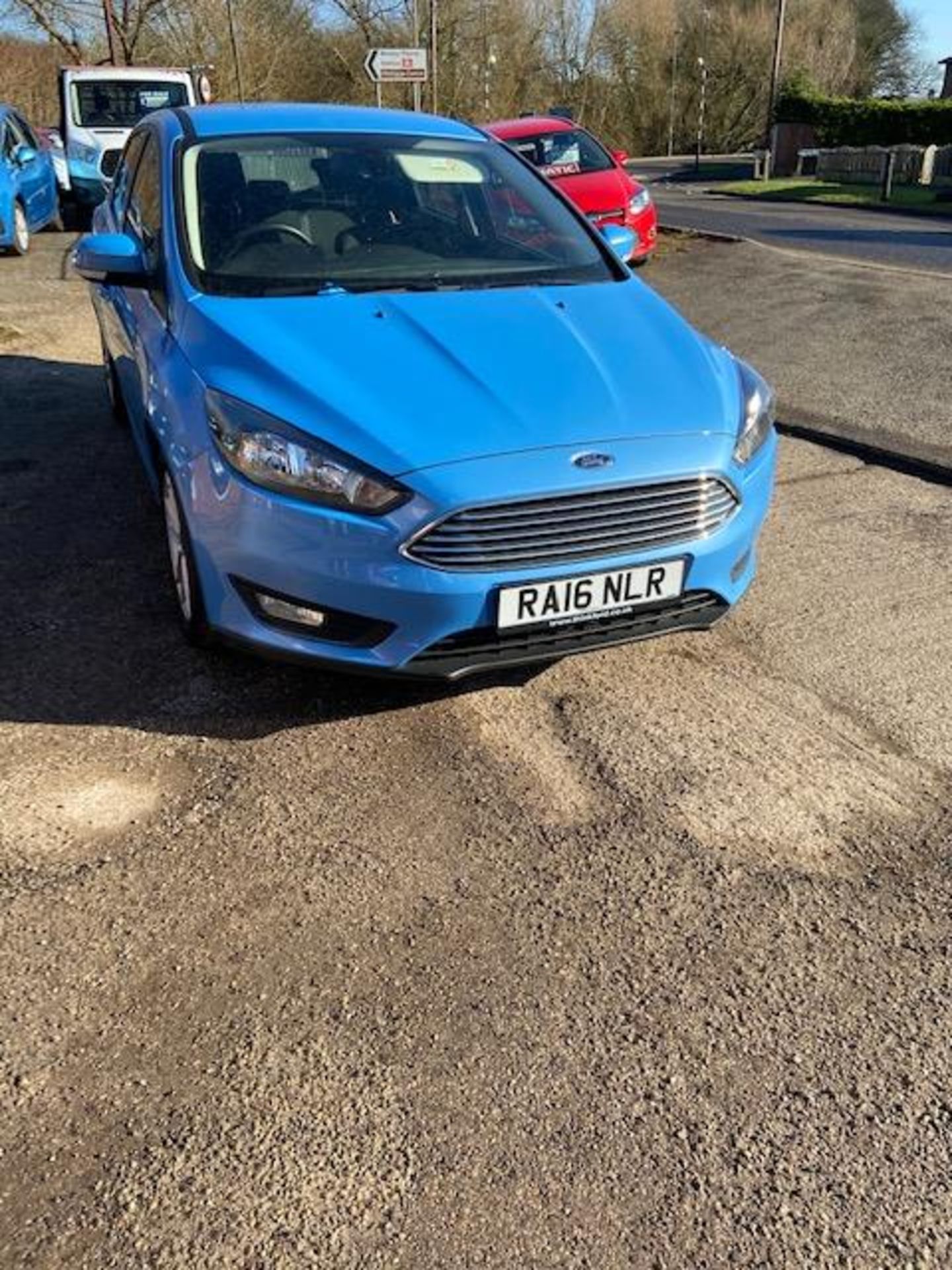 2016/16 REG FORD FOCUS ZETEC 1.0L ECOBOOST PETROL ENGINE BLUE, SHOWING 1 FORMER KEEPER *NO VAT*