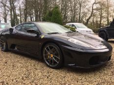 2007/56 Reg Left Hand Drive Ferrari F430 Coupe 4.3L V8 in Nero Daytona *NO VAT*