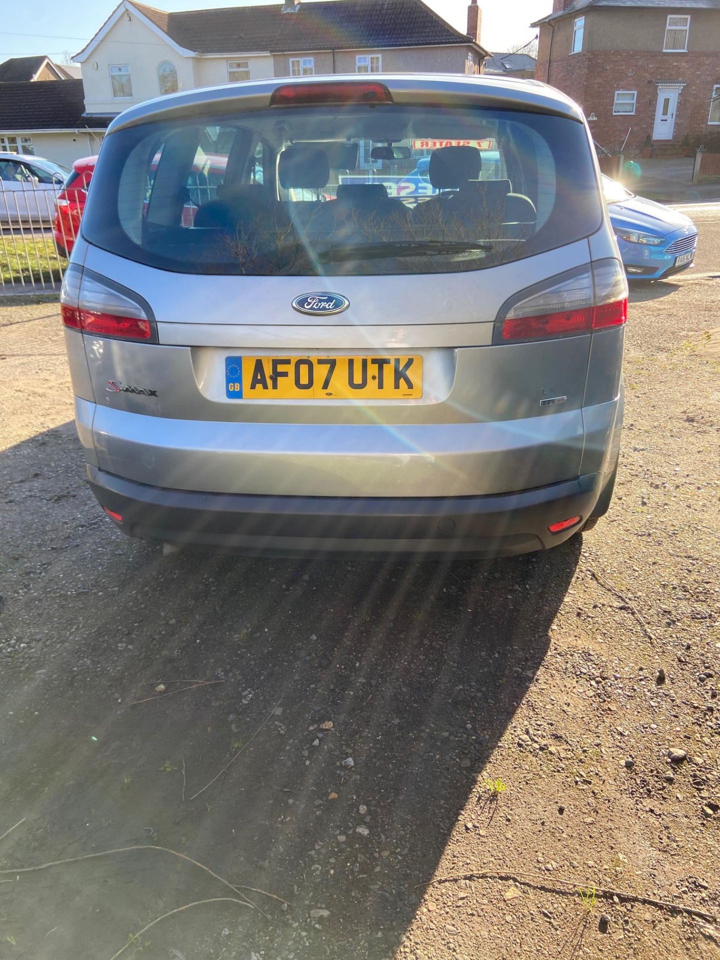 2007/07 REG FORD S-MAX LX TDCI 5G 7 SEATER 1.8 DIESEL SILVER MPV, SHOWING 1 FORMER KEEPER *NO VAT* - Image 6 of 9