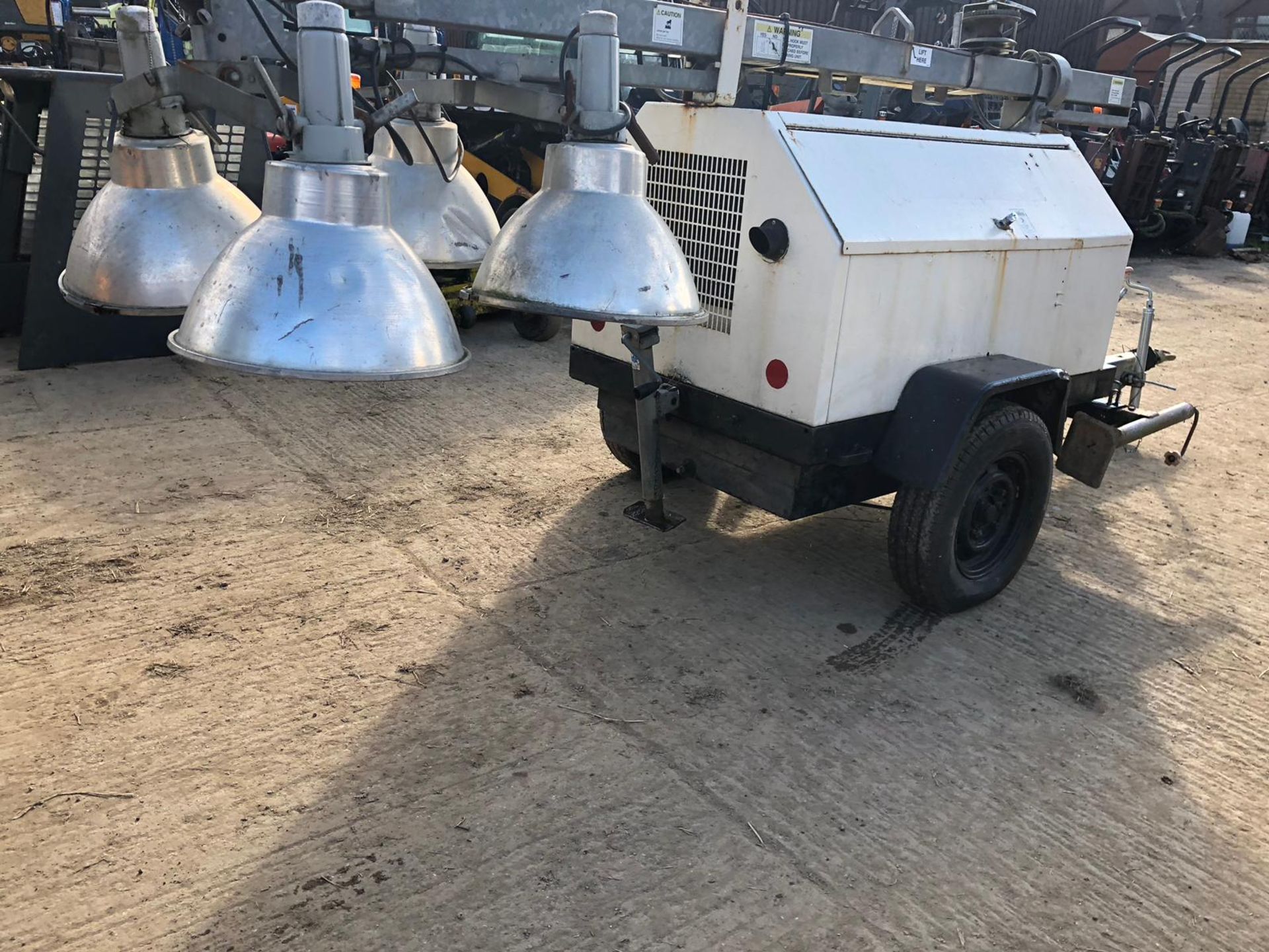 2005 TEREX RL4050D PORTABLE LIGHTING TOWER, SINGLE AXLE TOWABLE *PLUS VAT* - Bild 7 aus 14