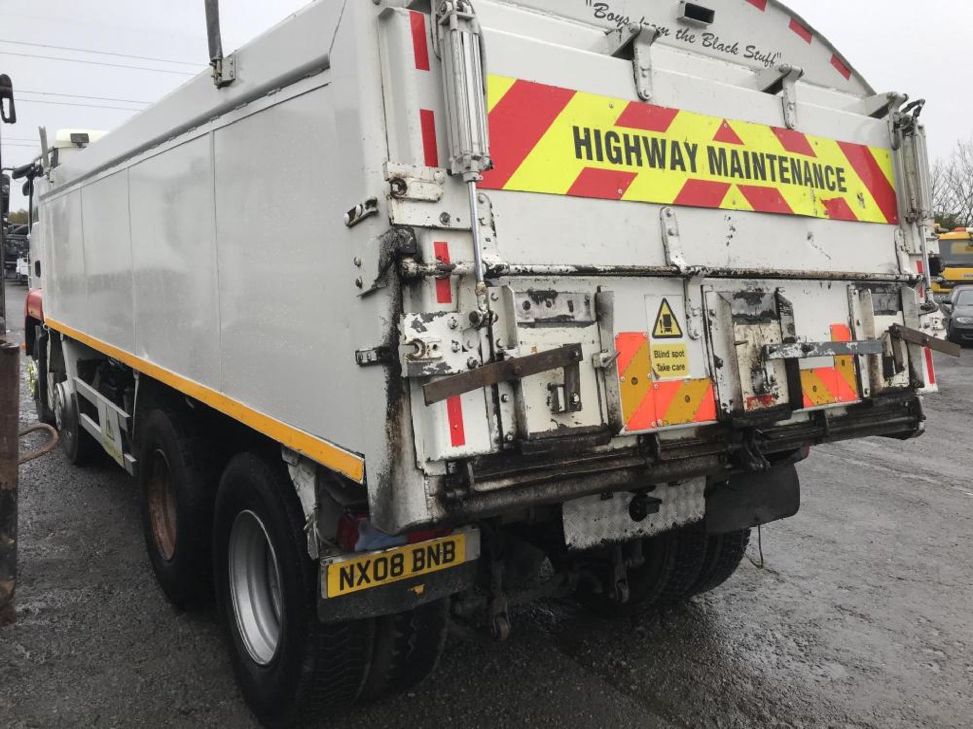 2008/08 REG MAN TG-A 32.360 8X4 INSULATED ALLOY TIPPER MANUAL GEARBOX 360 BHP *PLUS VAT* - Bild 3 aus 18