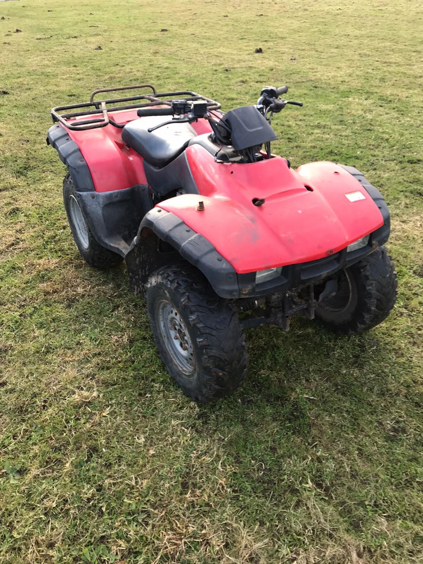 HONDA FOURTRAX 350 ES 4X4 QUADBIKE, RUNS AND DRIVES *NO VAT* - Image 5 of 8